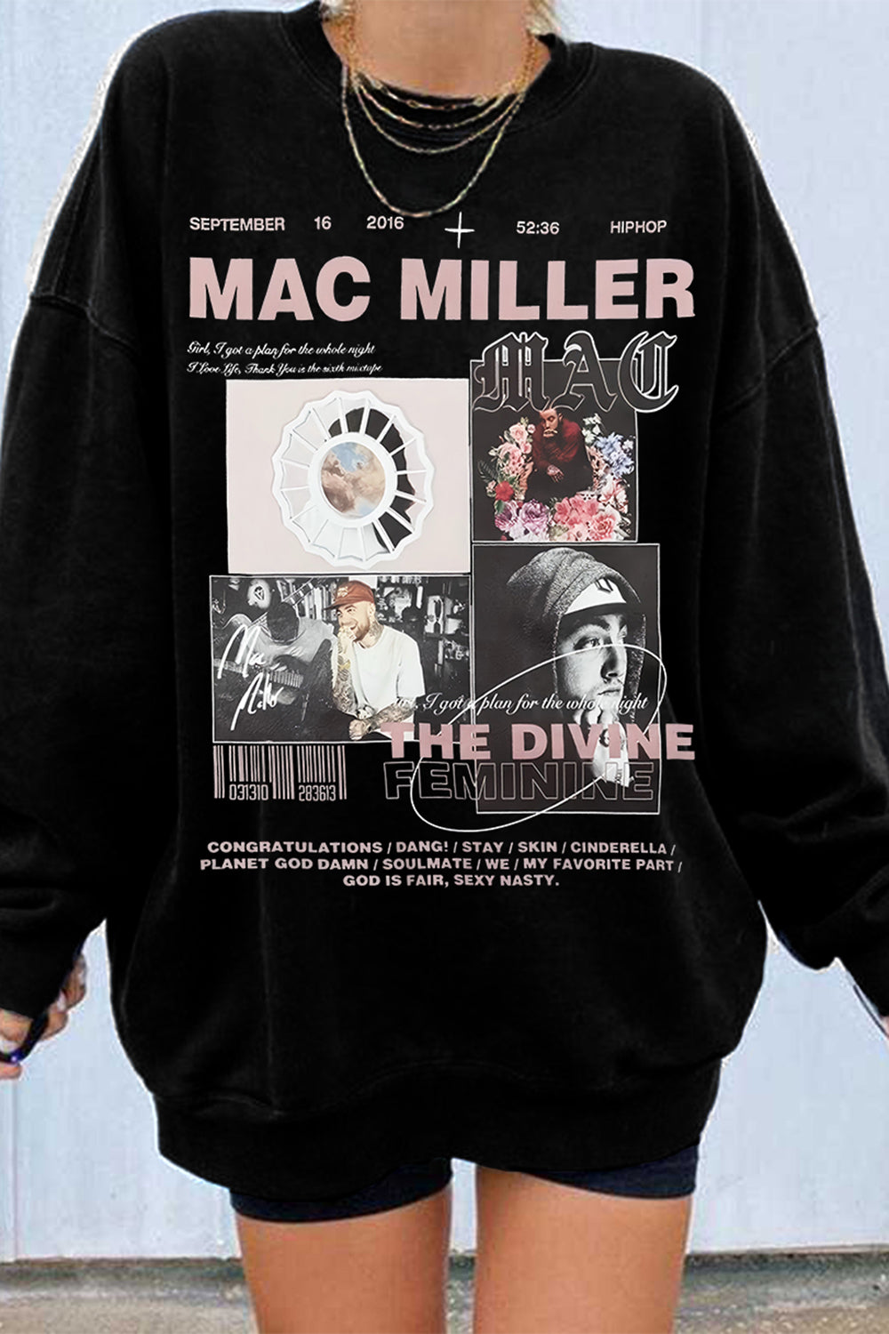 New Mac Miller Album Merch Sweatshirt For Women