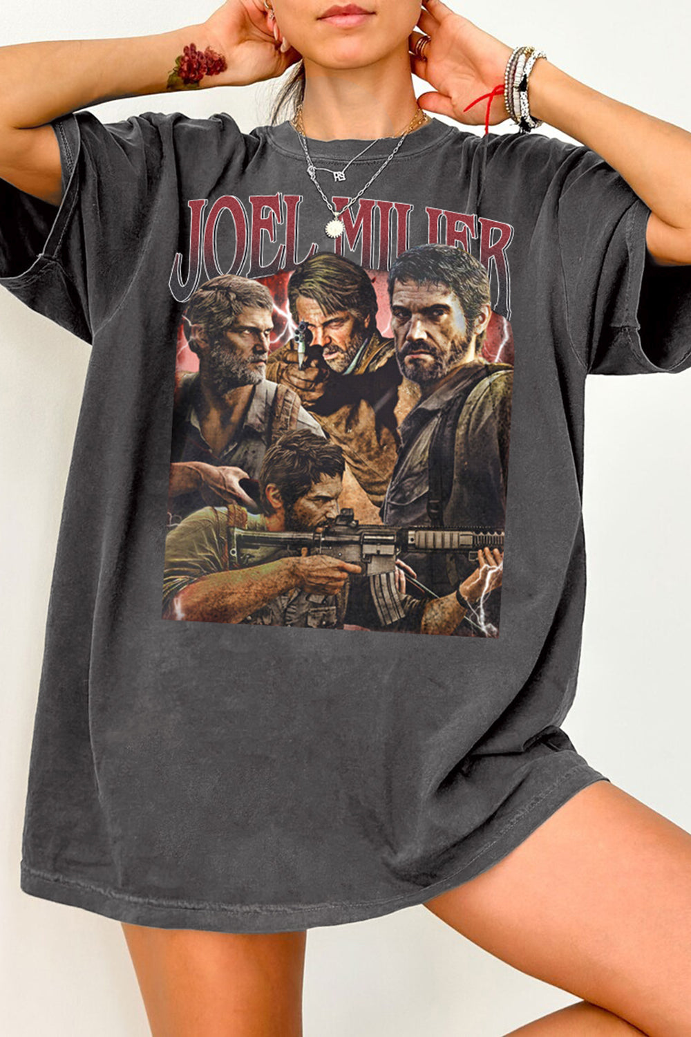 Limited Joel Miller The Last Of Us Vintage Tee For Women