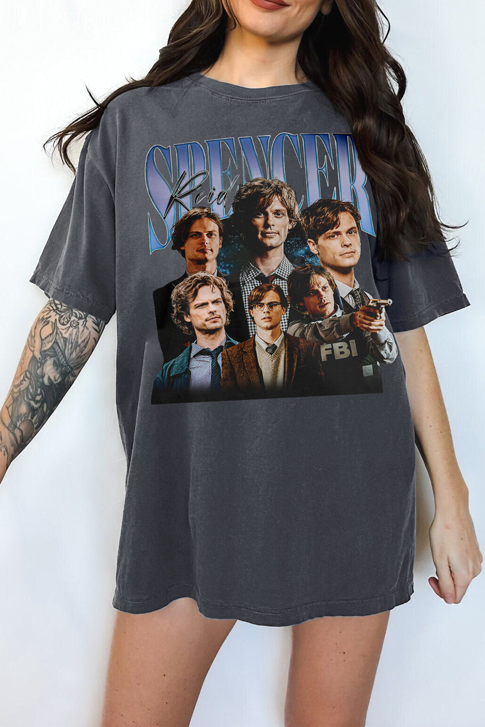 Limited Spencer Reid Vintage Graphic Tee For Women