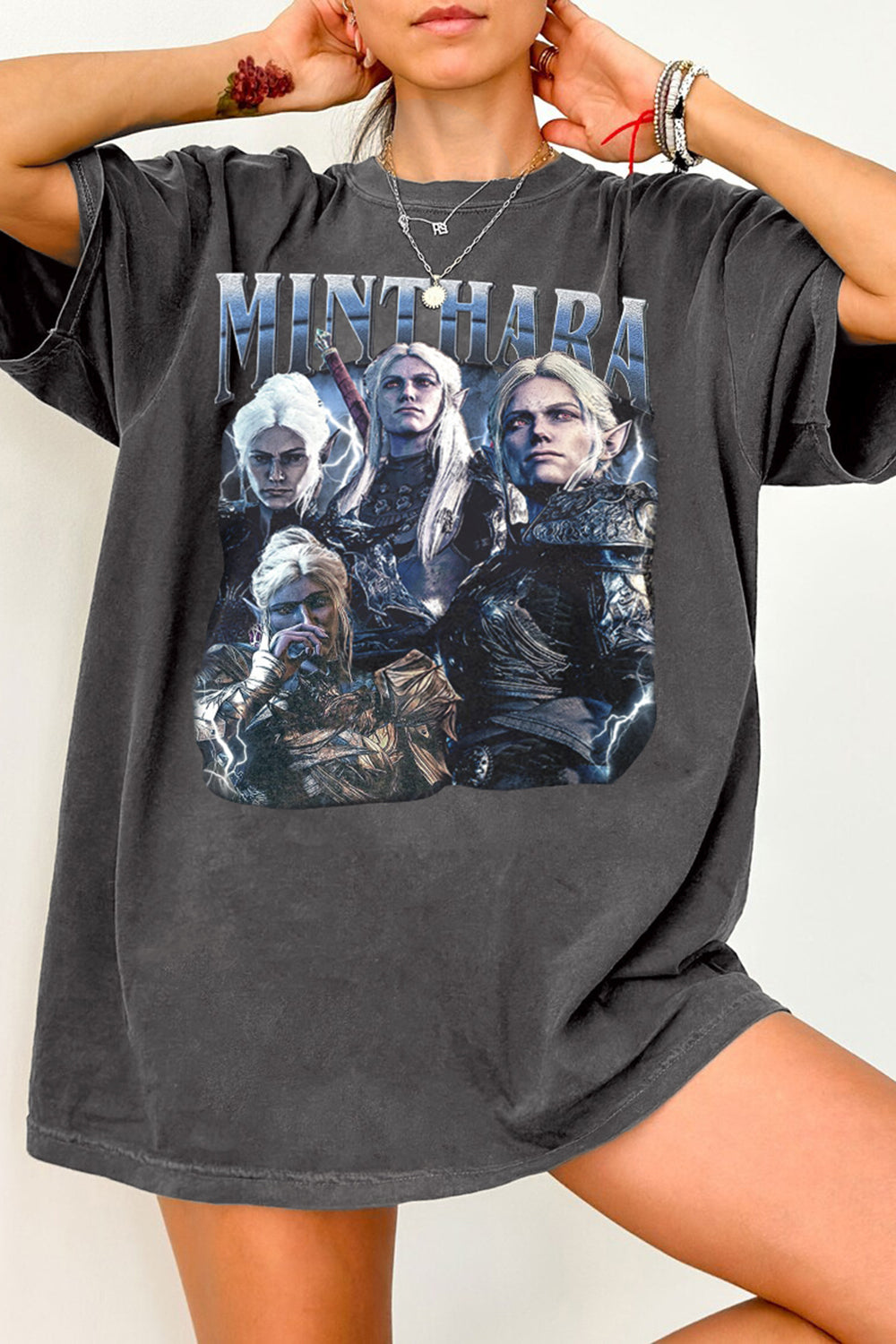 Limited Minthara Baldurs Gate 3 Vintage Graphic Tee For Women