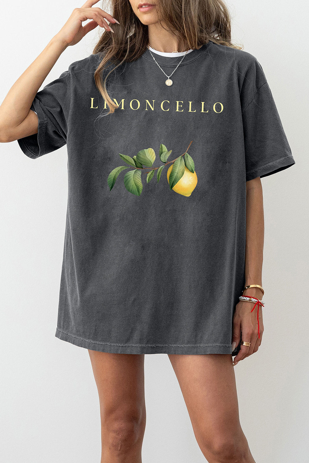 Limoncello Capri Italy Tee For Women
