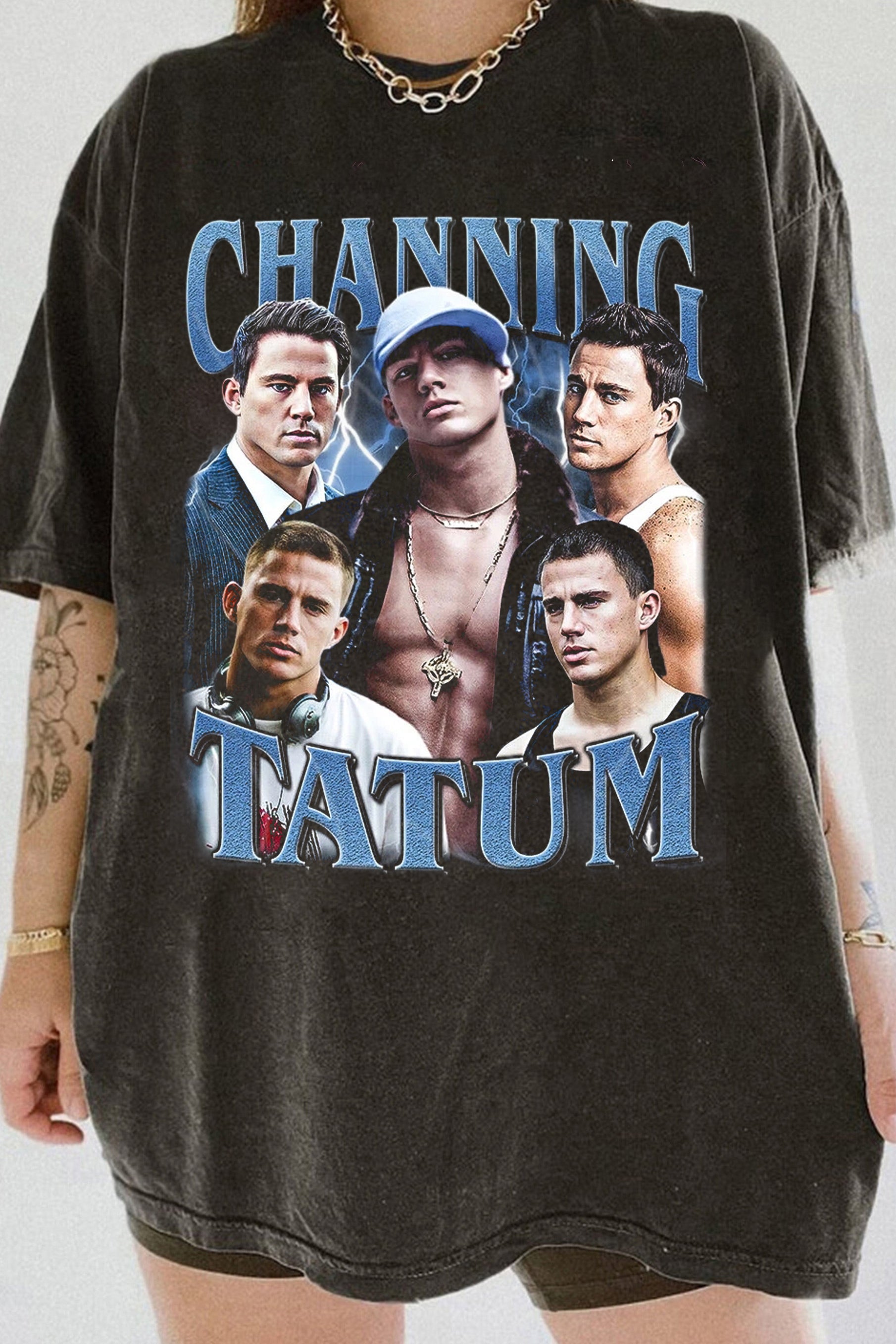 New Limited Channing Tatum 90s Vintage Tee For Women