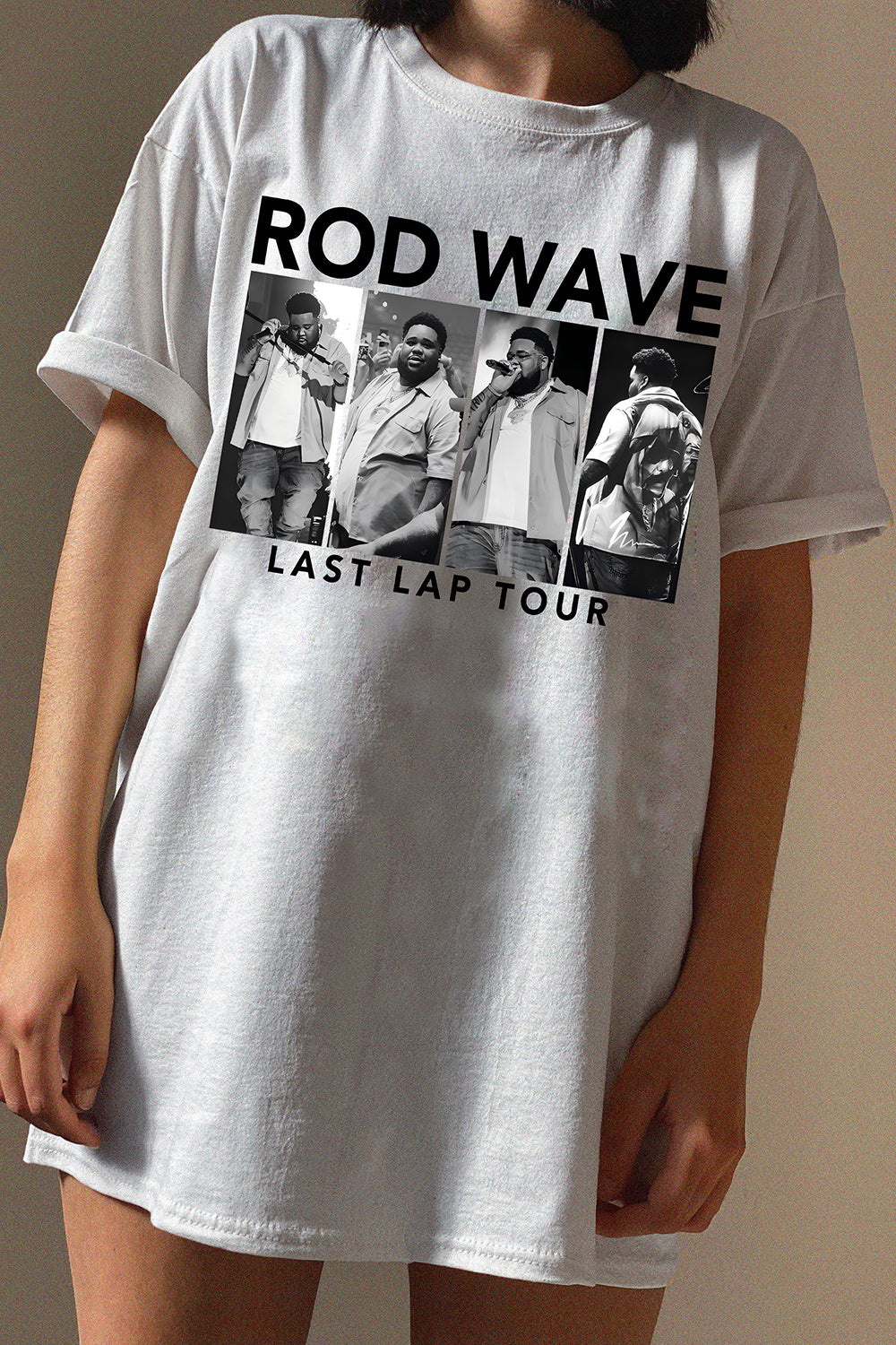 New Last Lap Tour 2024 Rod Wave Tee For Women