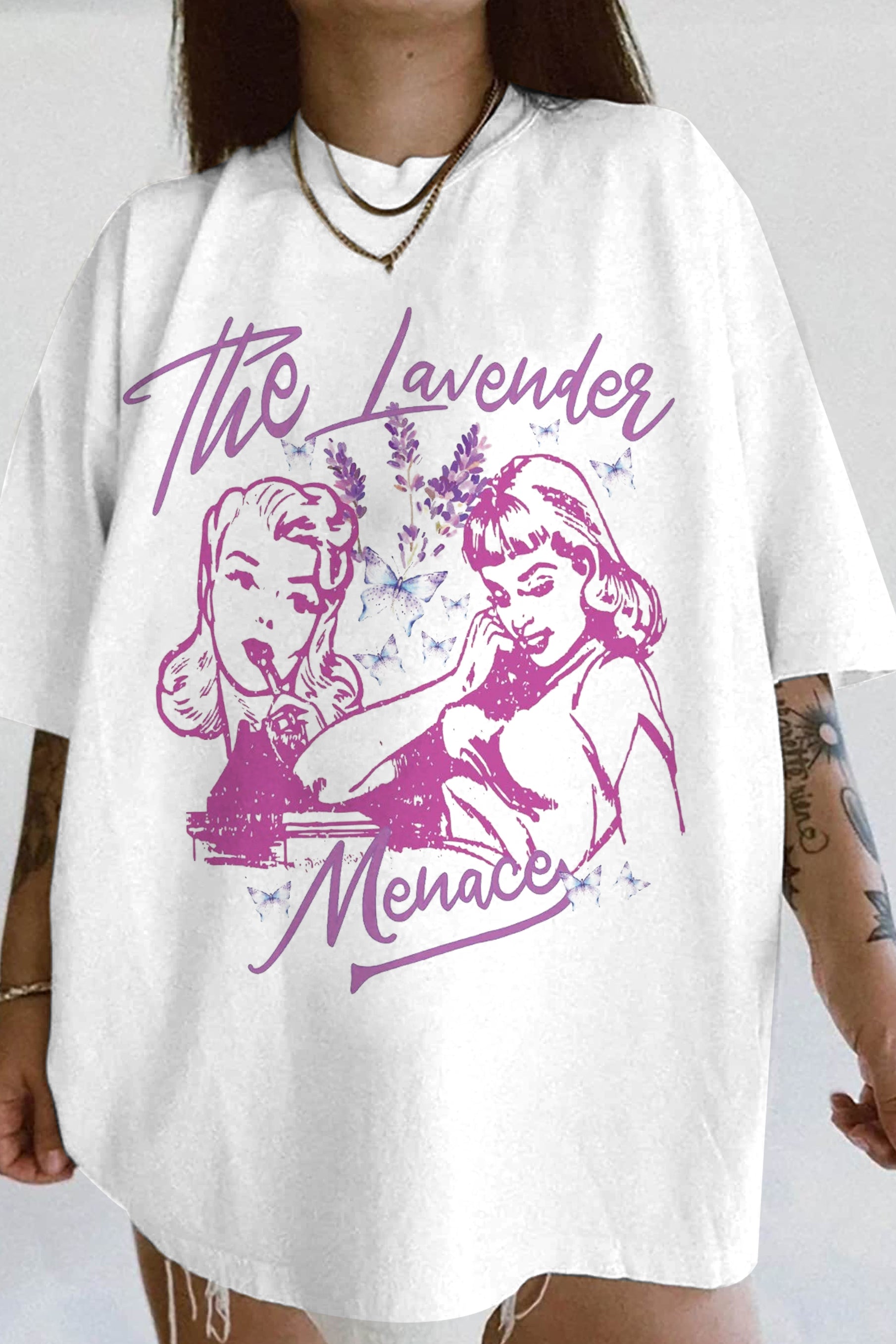 New Lavender lesbian Tee For Women