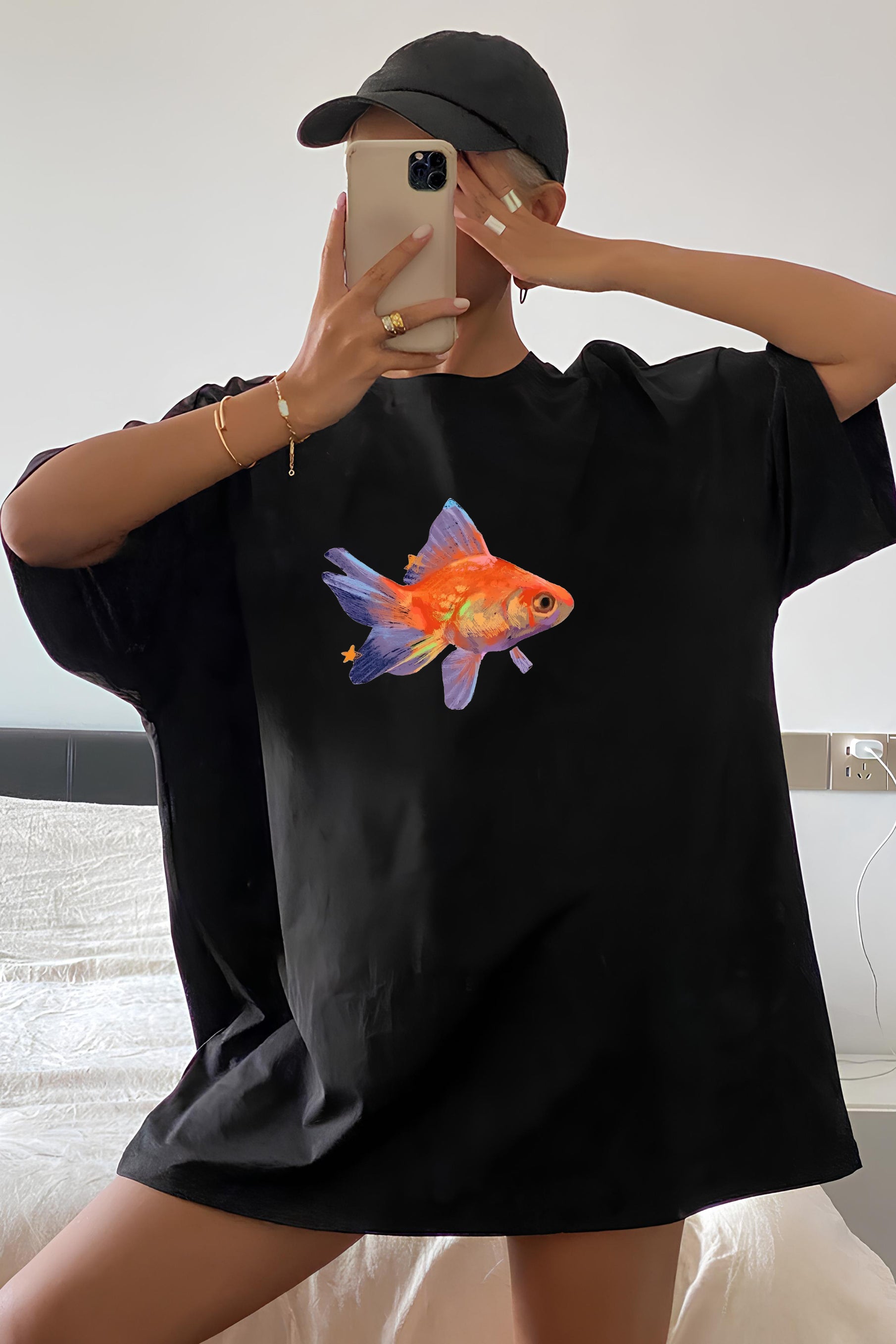 New Koi Fish Tee For Women