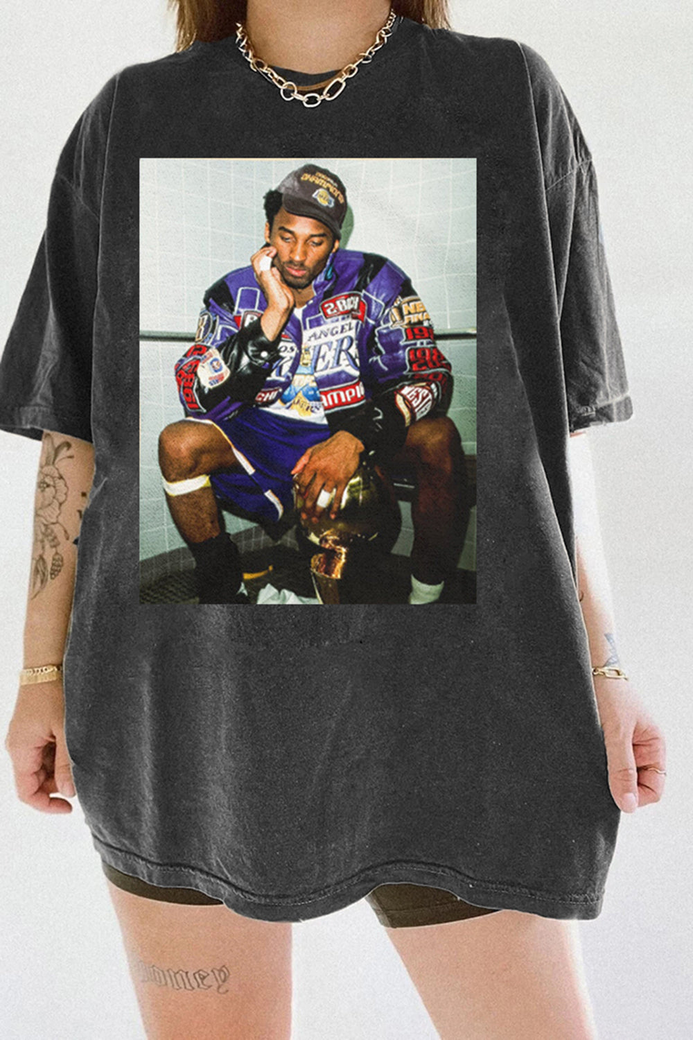 New Kobe Bryant Vintage Basketball Tee For Women