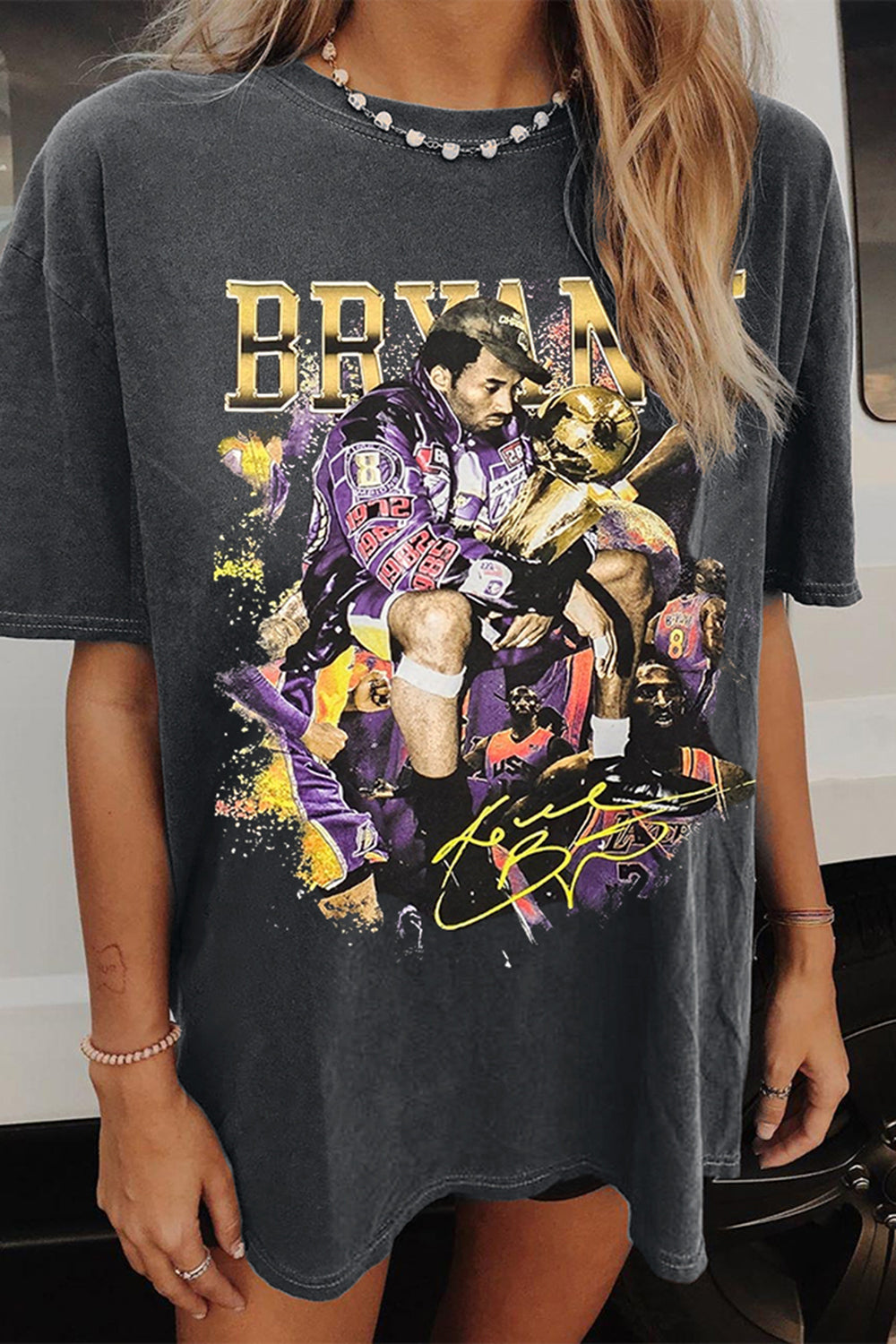 Kobe Bryant Signature Graphic Tee For Women