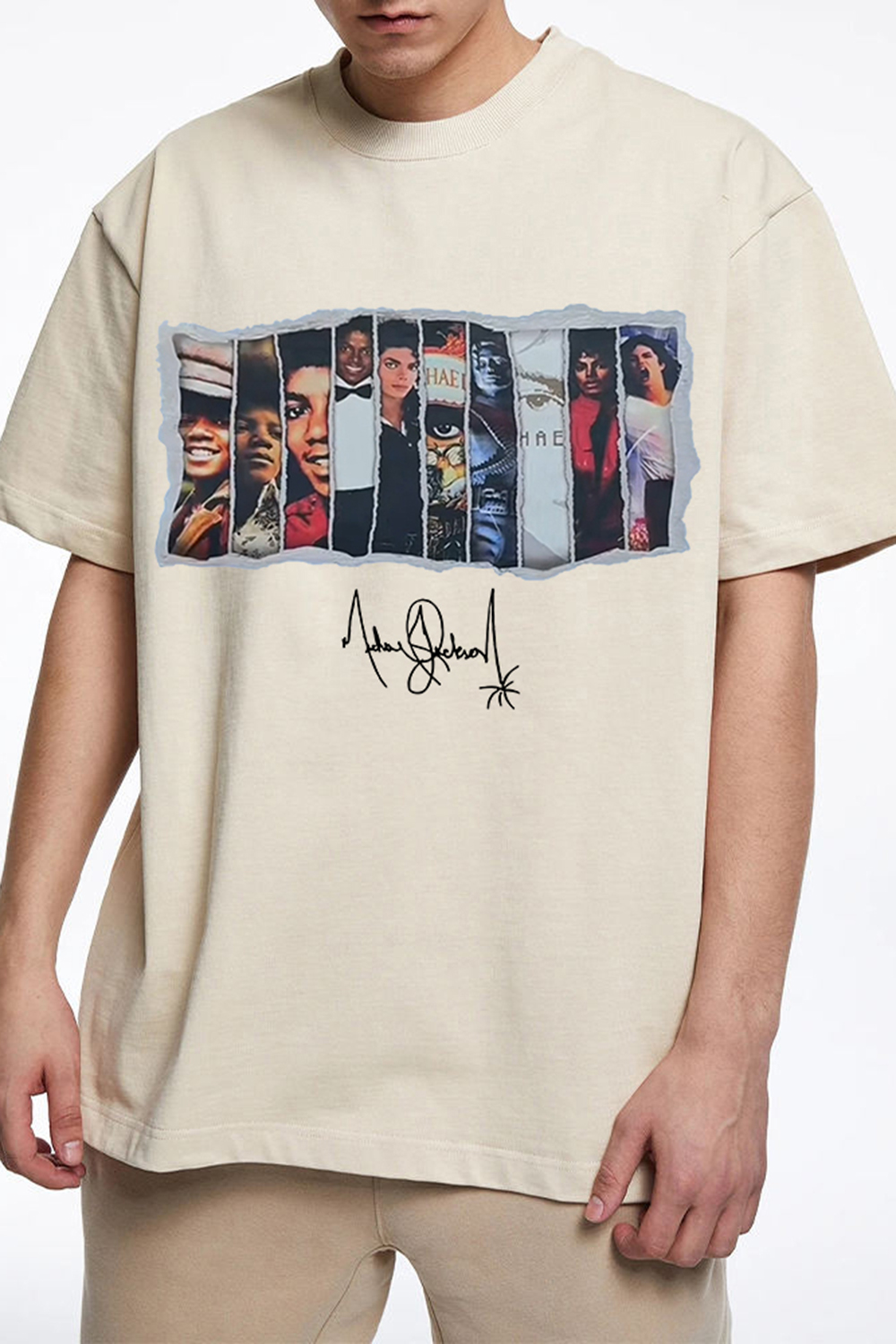 New King Michael Jackson R.I.P Graphic Tee For Men