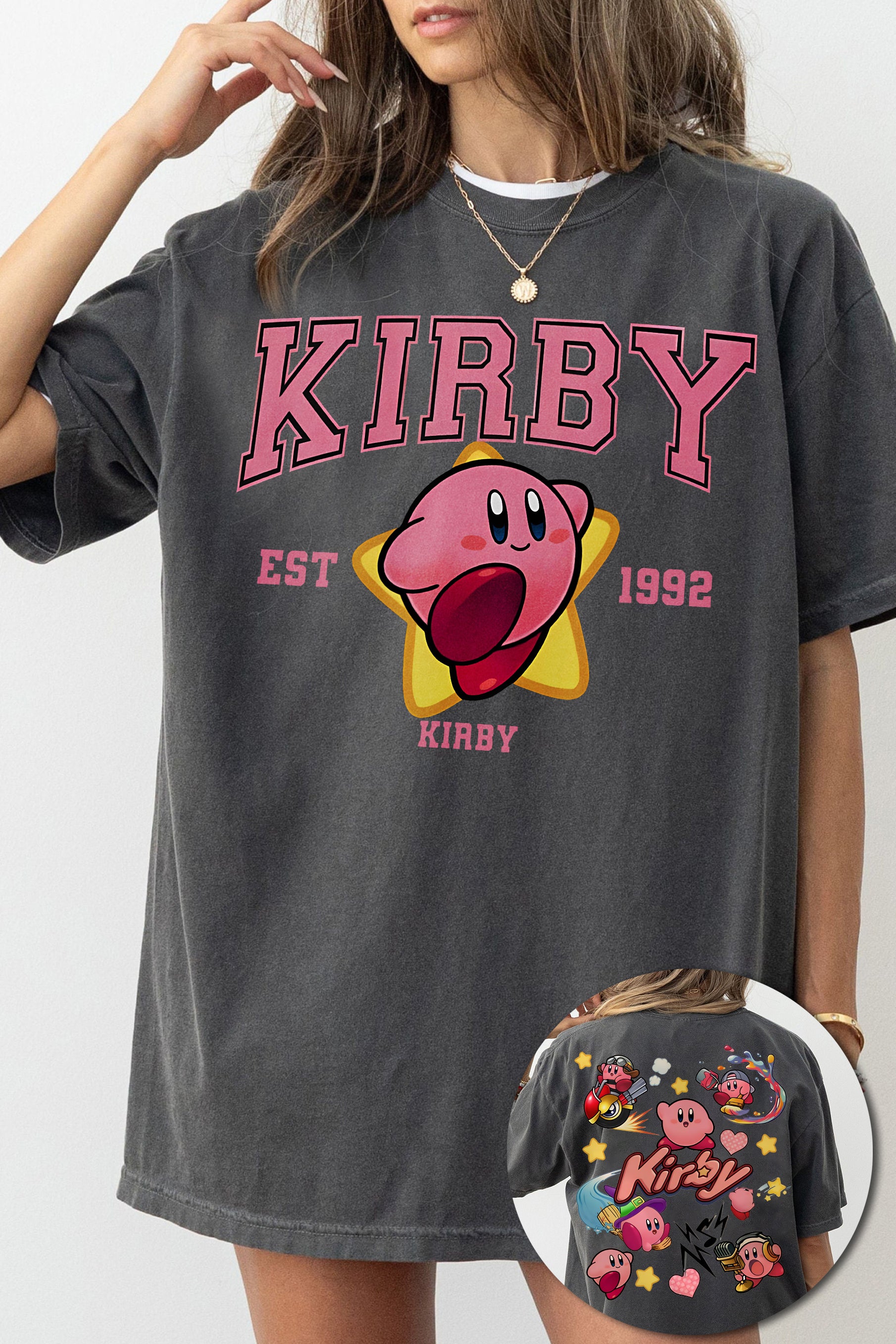 New Kirby Game Cute Tee For Women