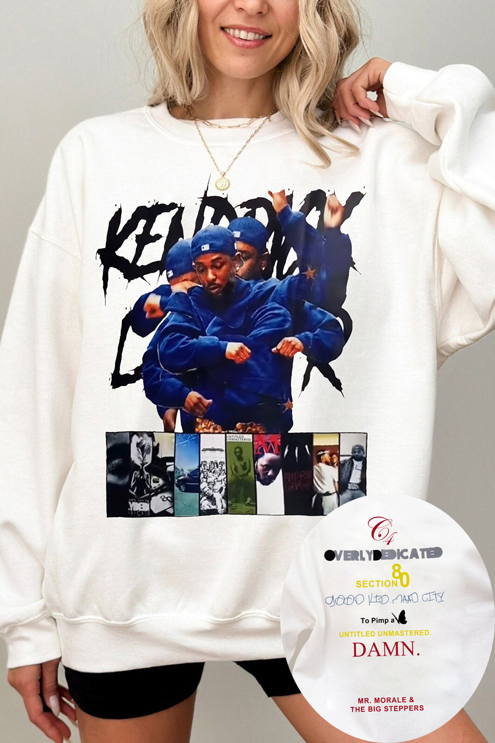 New Kendrick Lamar GNX Grand National Tour Fleece Sweatshirt For Women