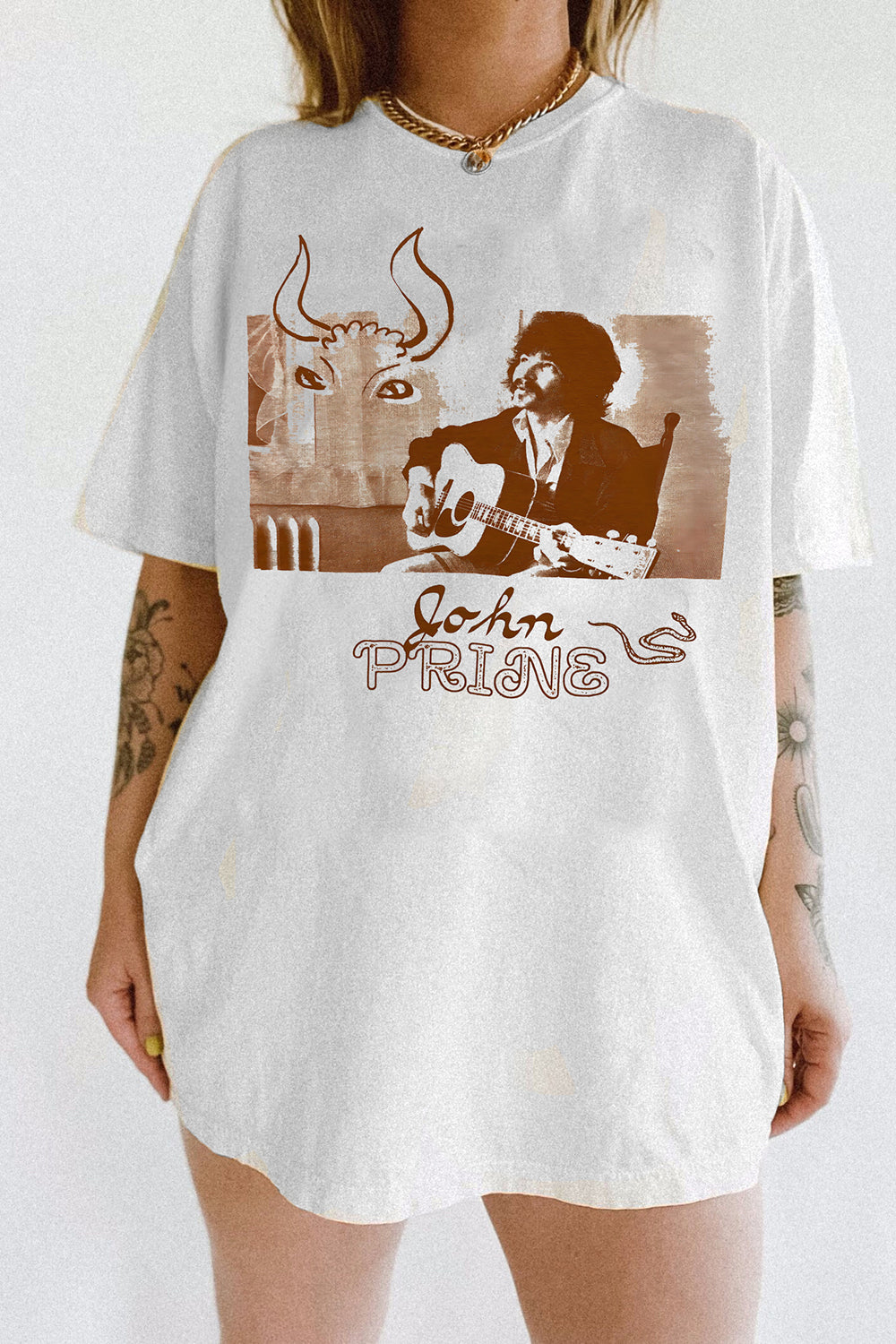 John Prine Fan Art Tee For Women