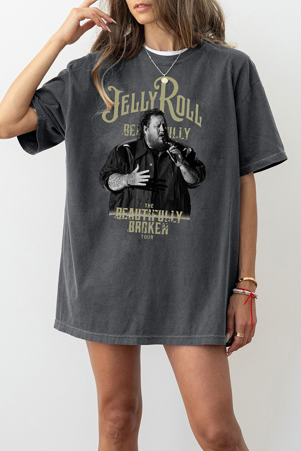 New Jelly Roll Tour Tee For Women