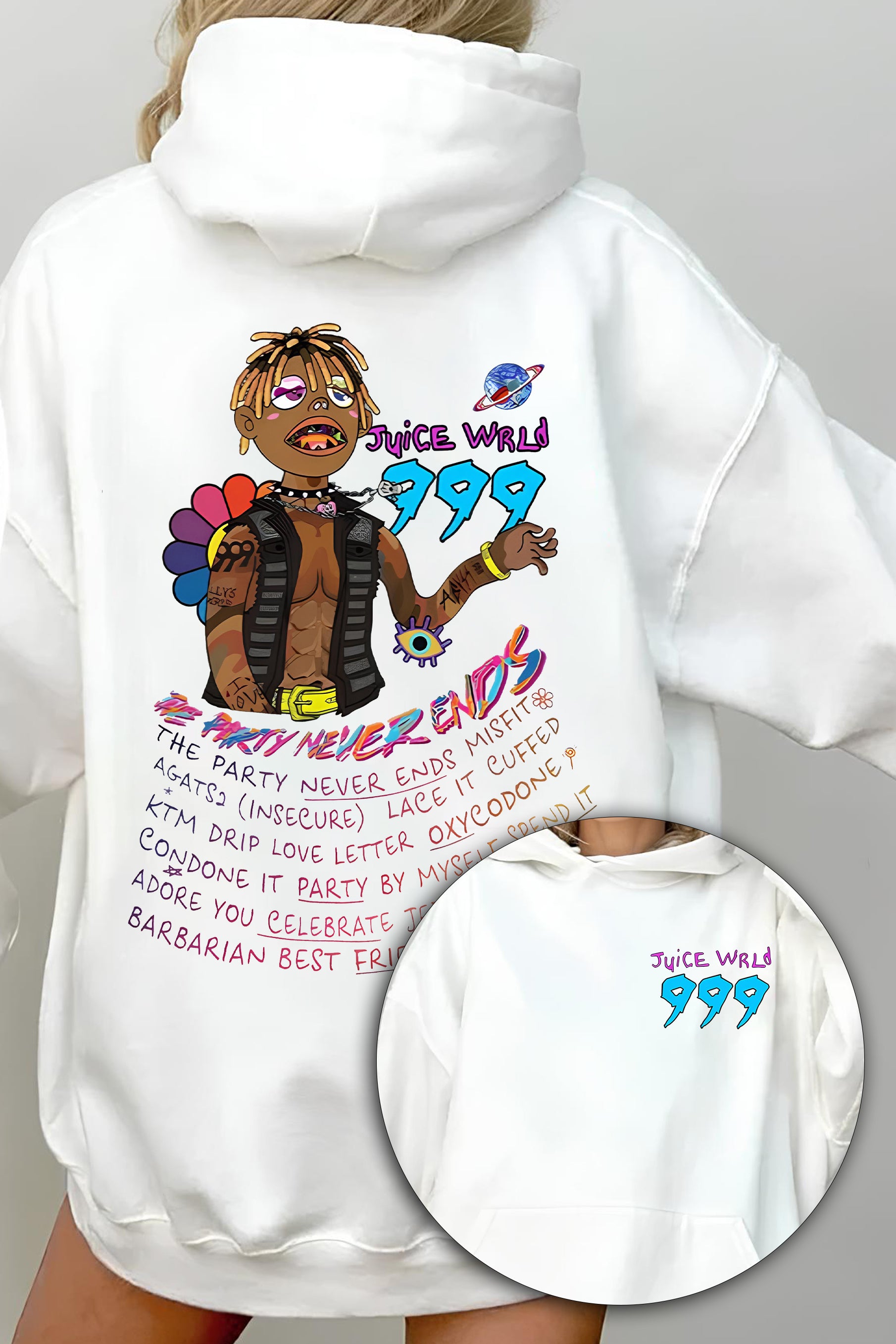 Juice Wrld 999 Hoodie For Women