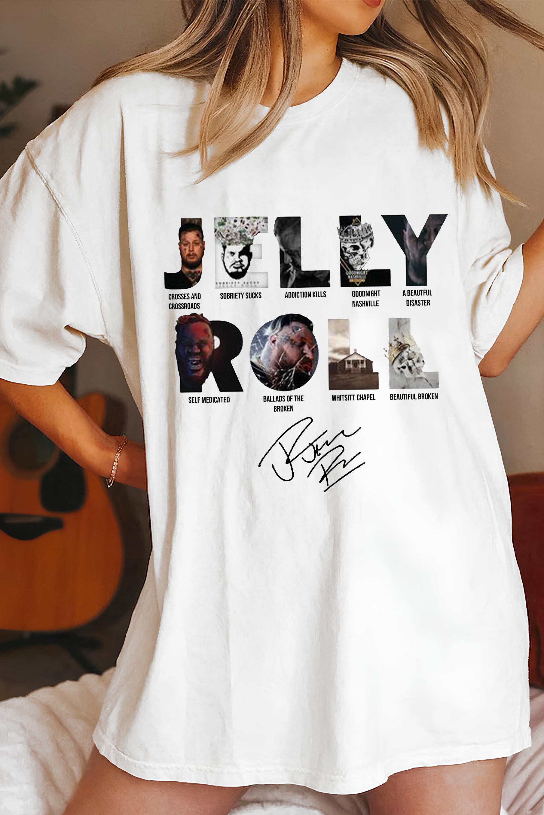 Jelly Roll I The Music Tee For Women