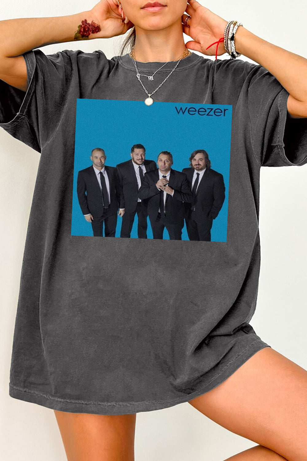 New Impractical Jokers Weezer Graphic Tee For Women