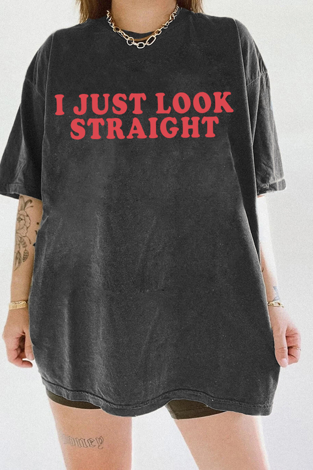 I Just Look Straight LGBTQ Tee For Women
