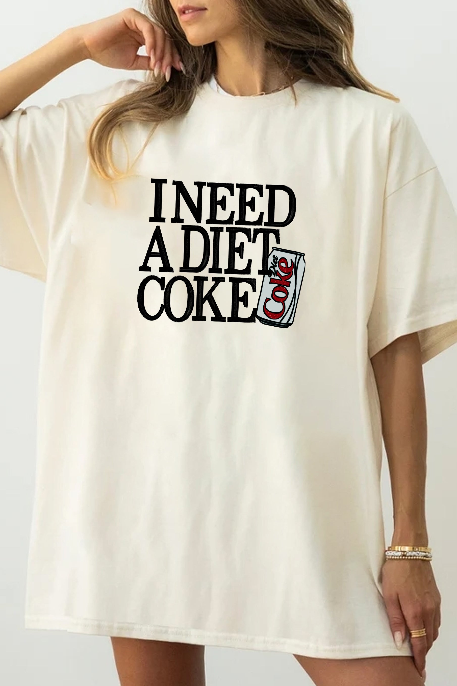 New I Need A Diet Coke Tee For Women
