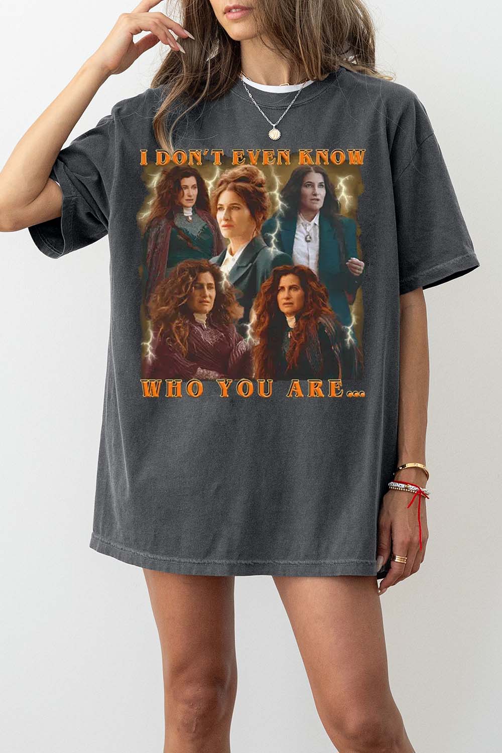 New I don’t even know who you are Agatha Harkness Agatha All Along Retro vintage raptee Tee For Women