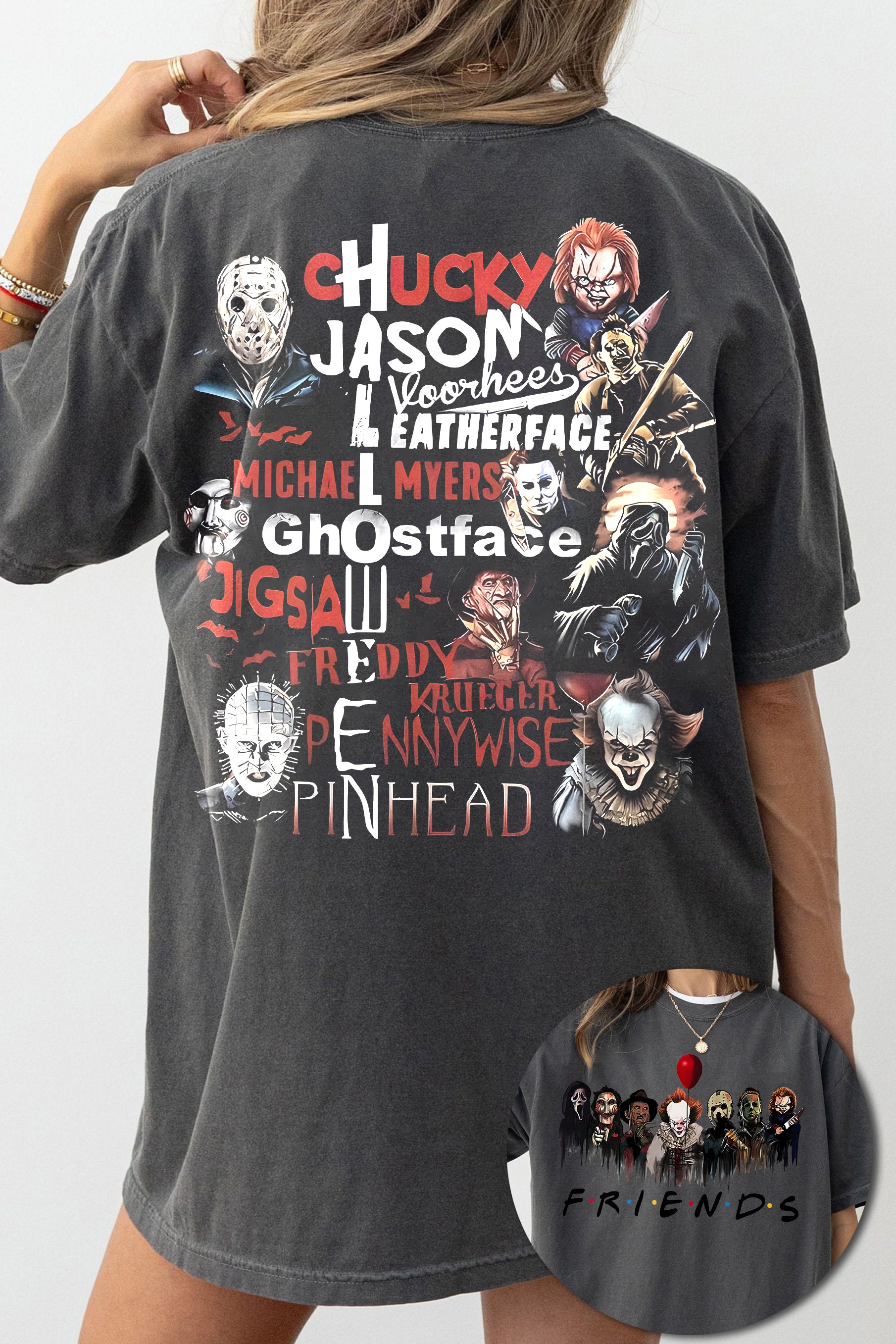 New Horror Characters Tee For Women