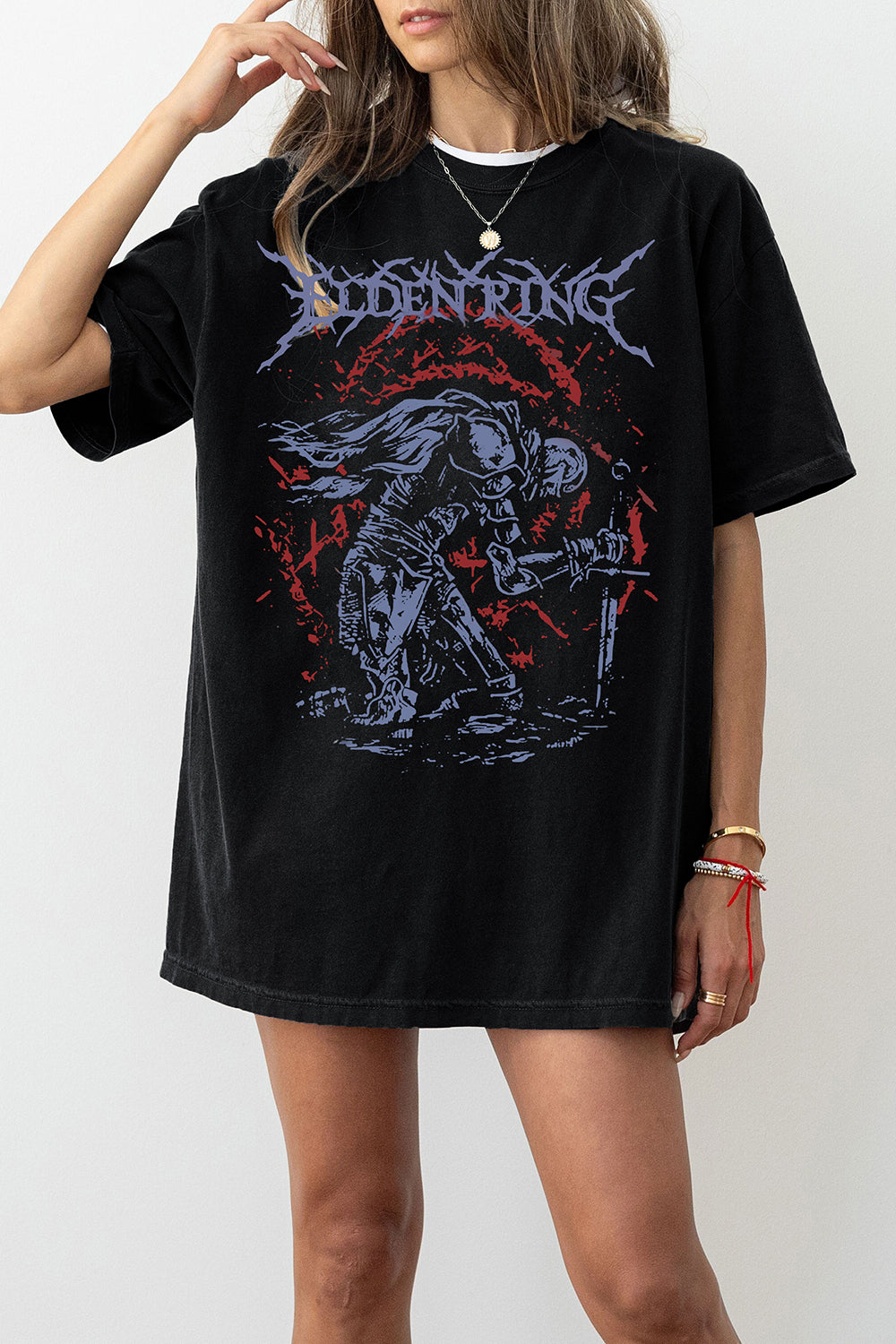 New Heavy Metal Shadow Of The Erdtree Tee For Women