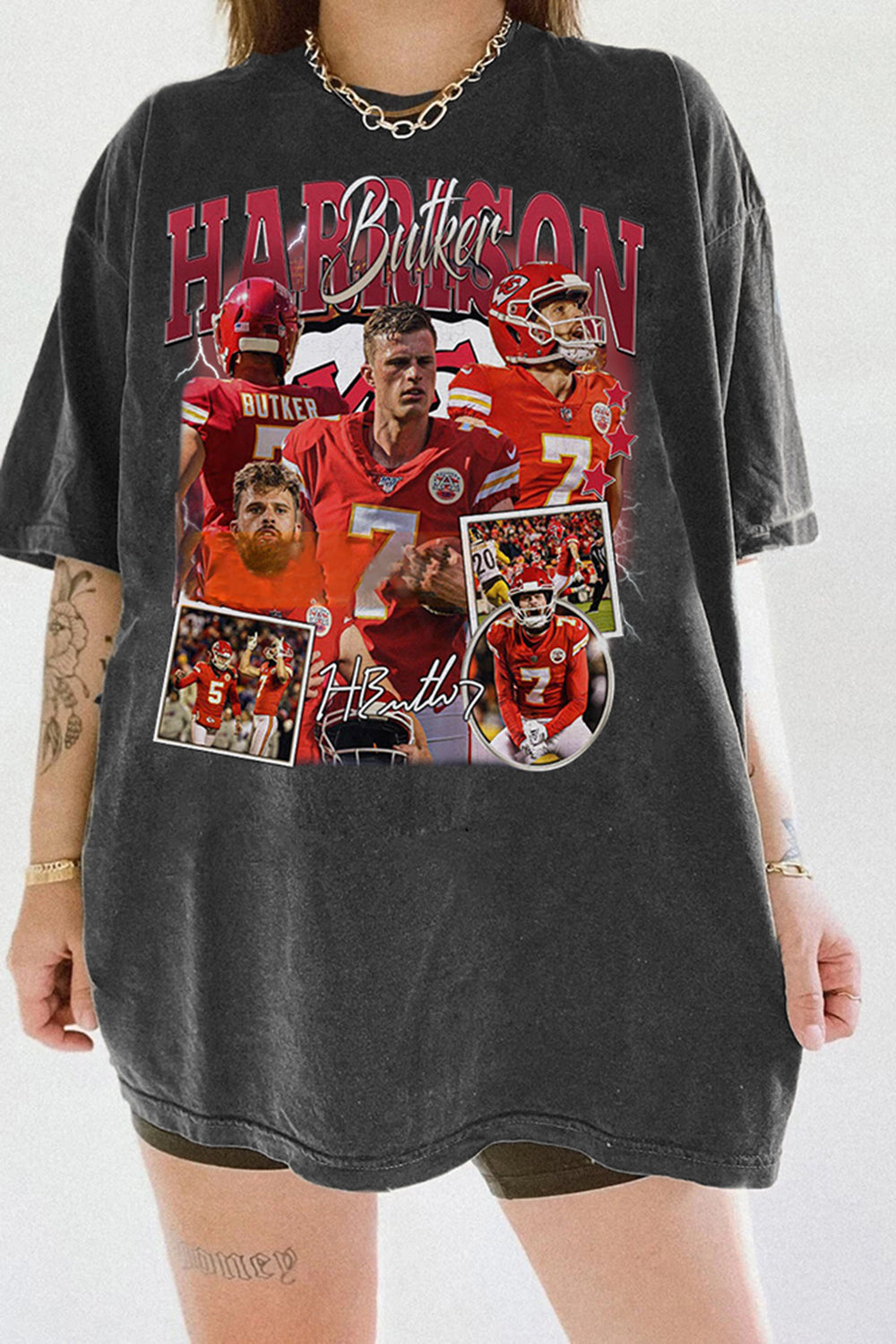 New Harrison Butker Graphic Tee For Women