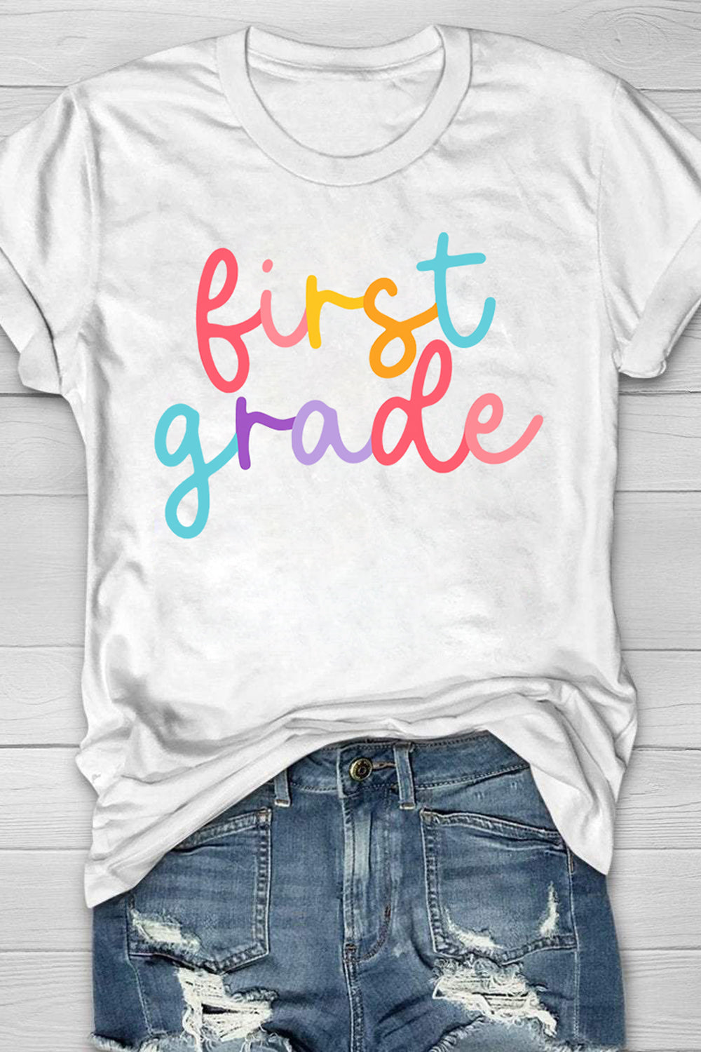 Grade Level Teacher Tee For Women
