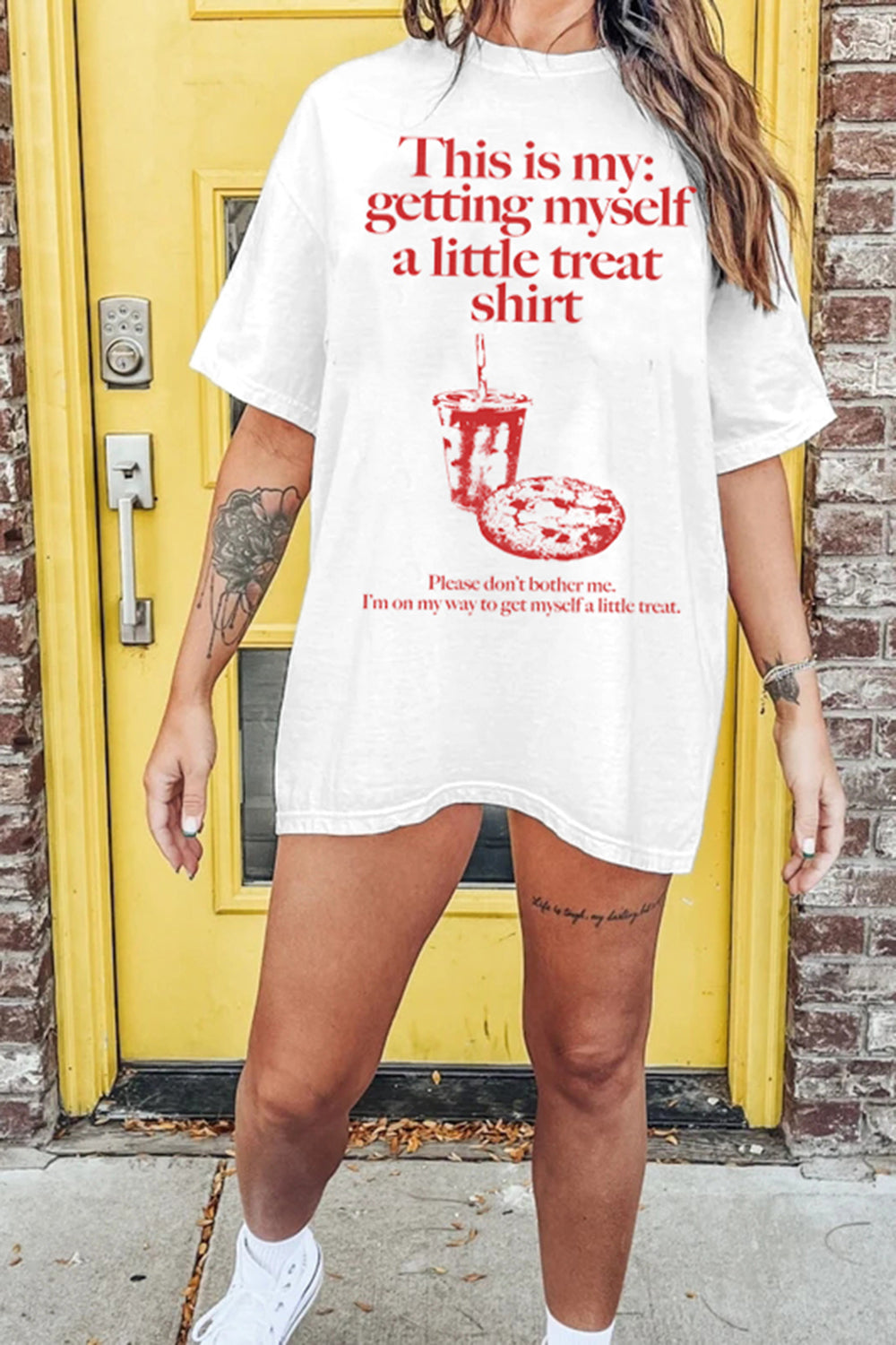Getting Myself a Little Treat Tee For Women