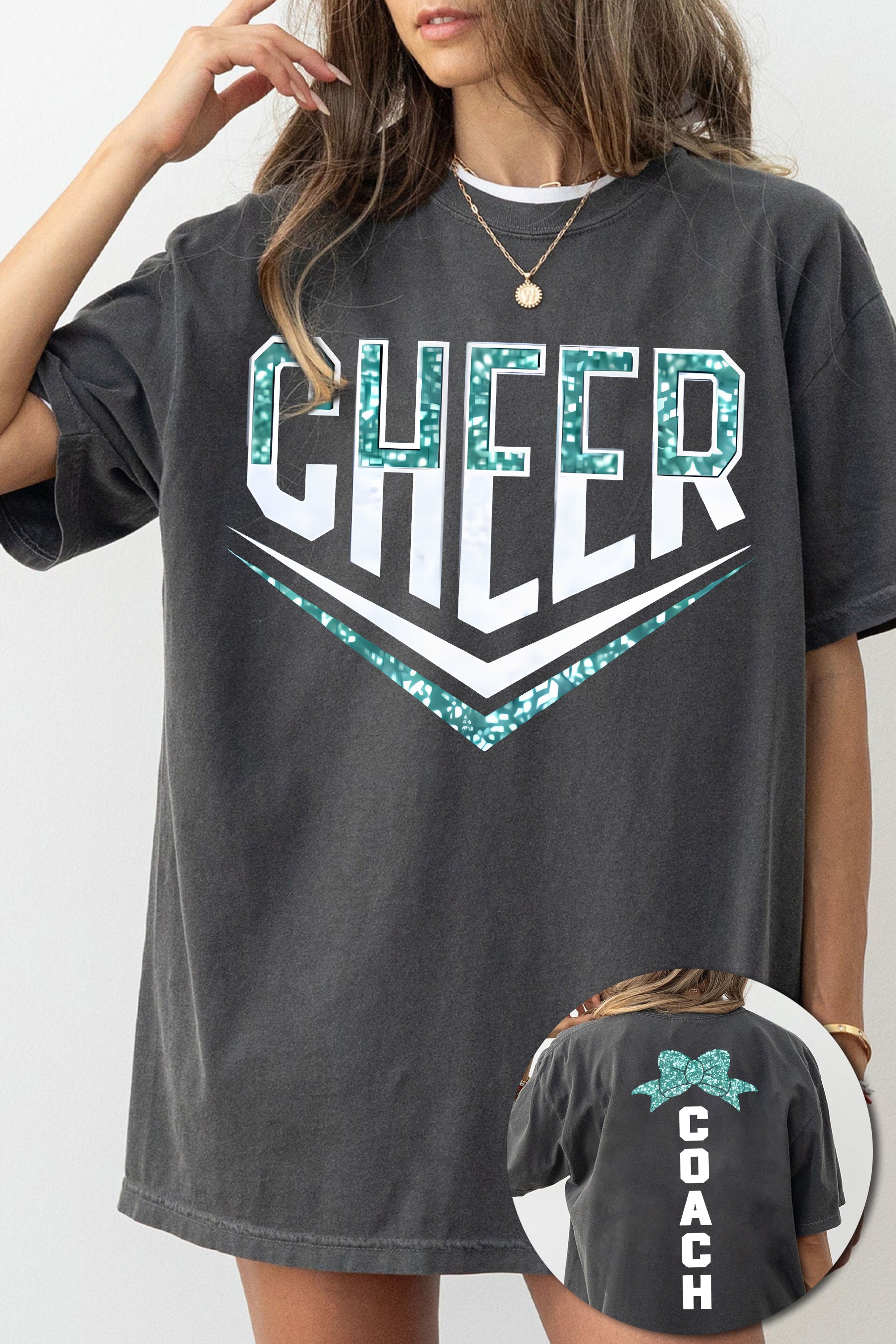 Glitter Cheer Tee For Women