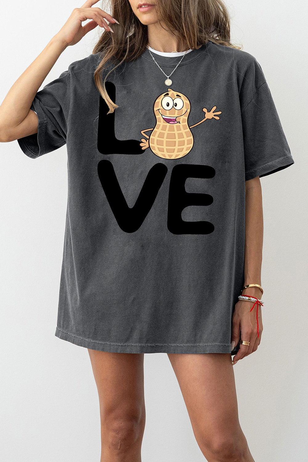 Funny Peanut Tee For Women