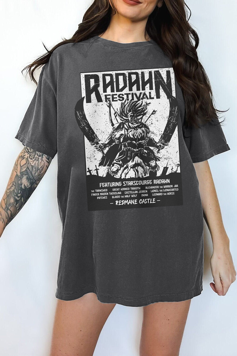 Gamer The Warrior Graphic Tee For Women