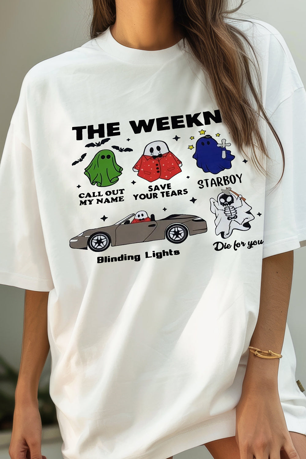 Funny The Weeknd Music Tee For Women