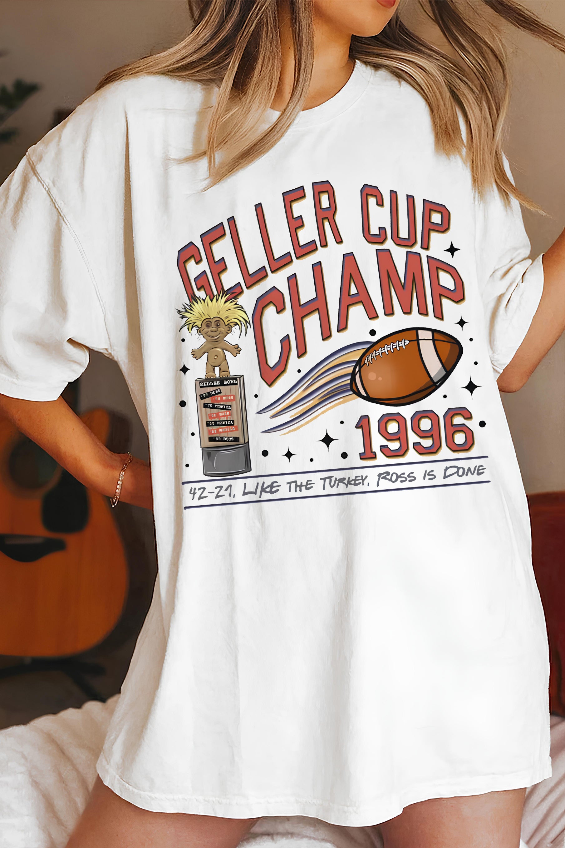 New Geller Bowl Thanksgiving Tee For Women