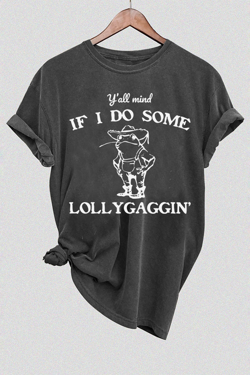 Funny Frog Meme Cowboy Tee For Women