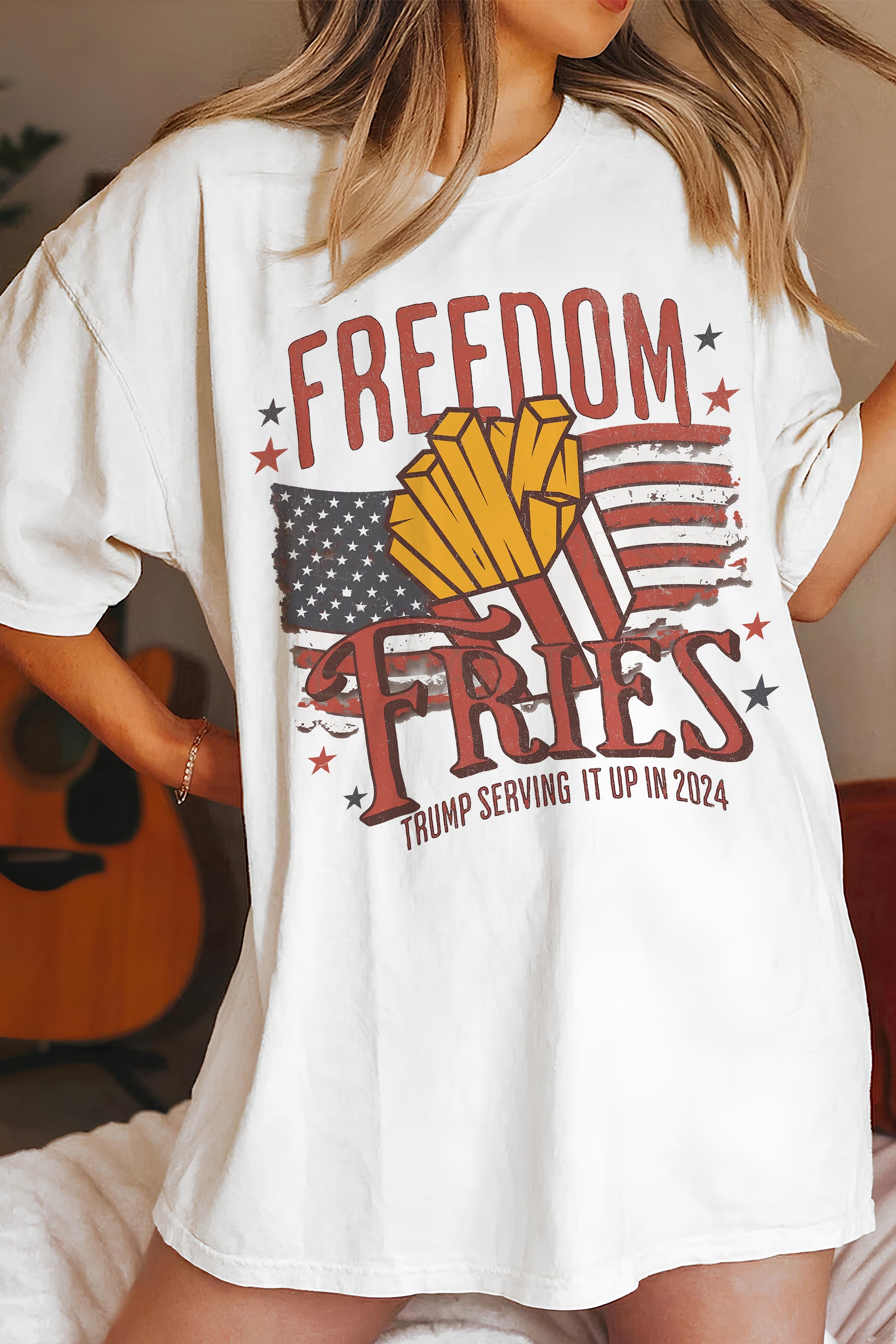 New Freedom Fries Tee For Women