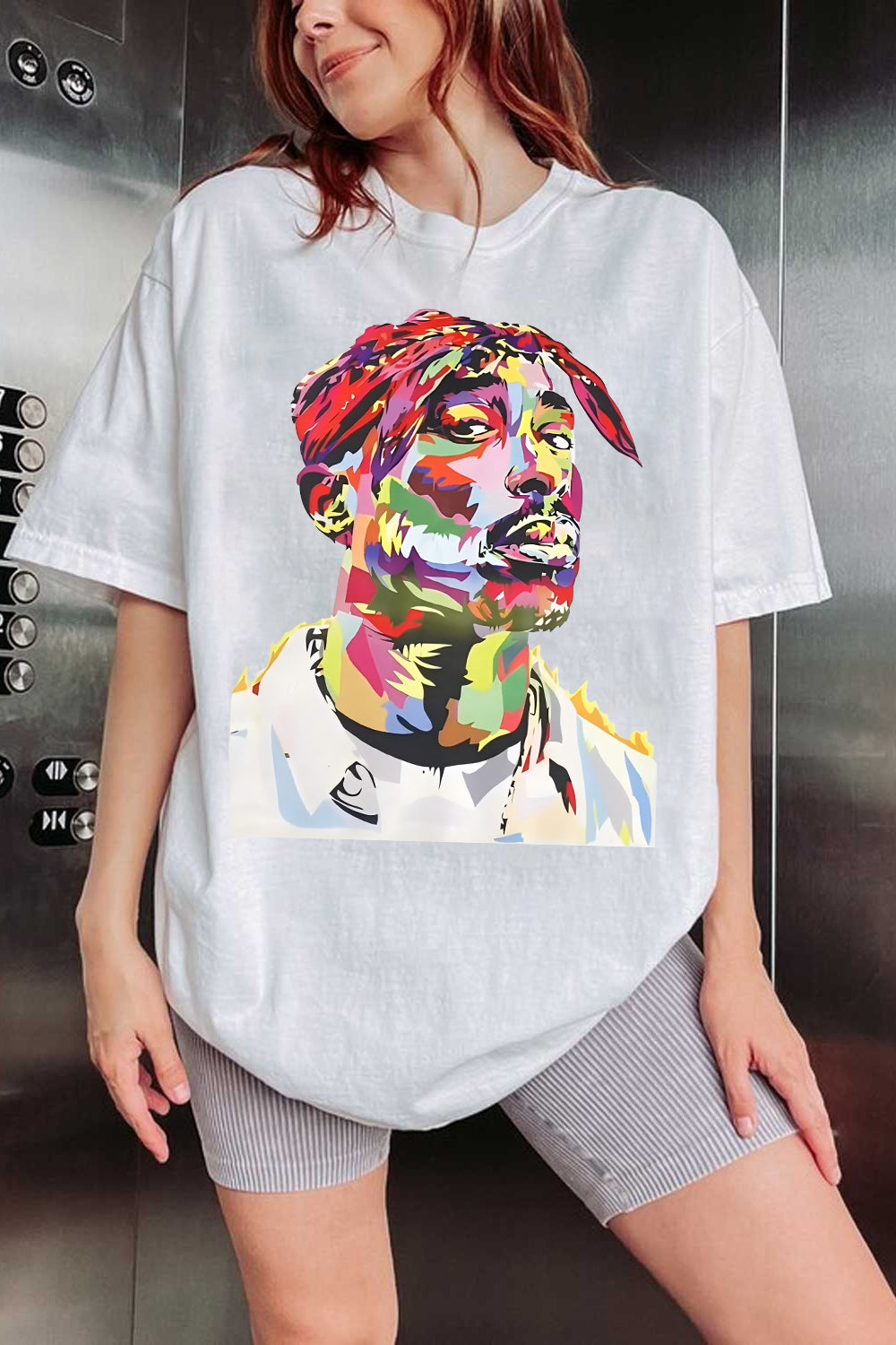 New Forever the G.O.A.T 2pac Tee For Women