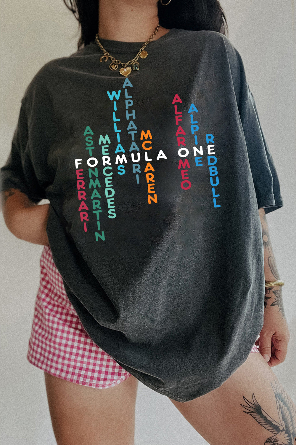 New Formula 1 Racing Team Tee For Women