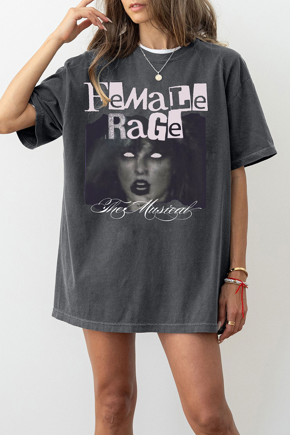 New Female Rage Musical Tortured Poet Tee For Women