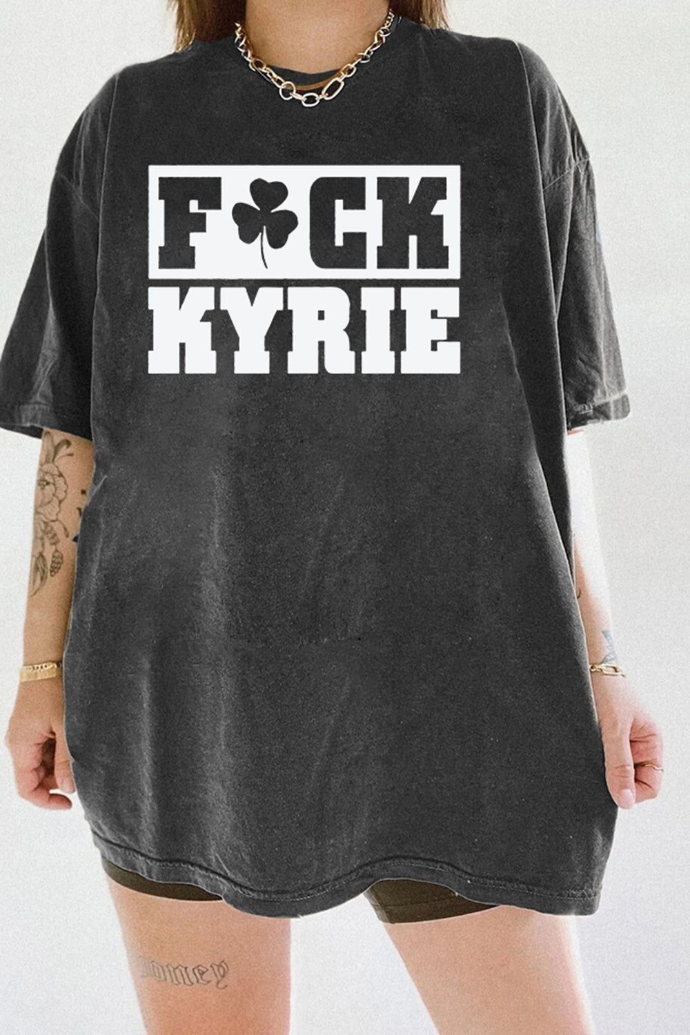 New F*ck Kyrie Irving Tee For Women