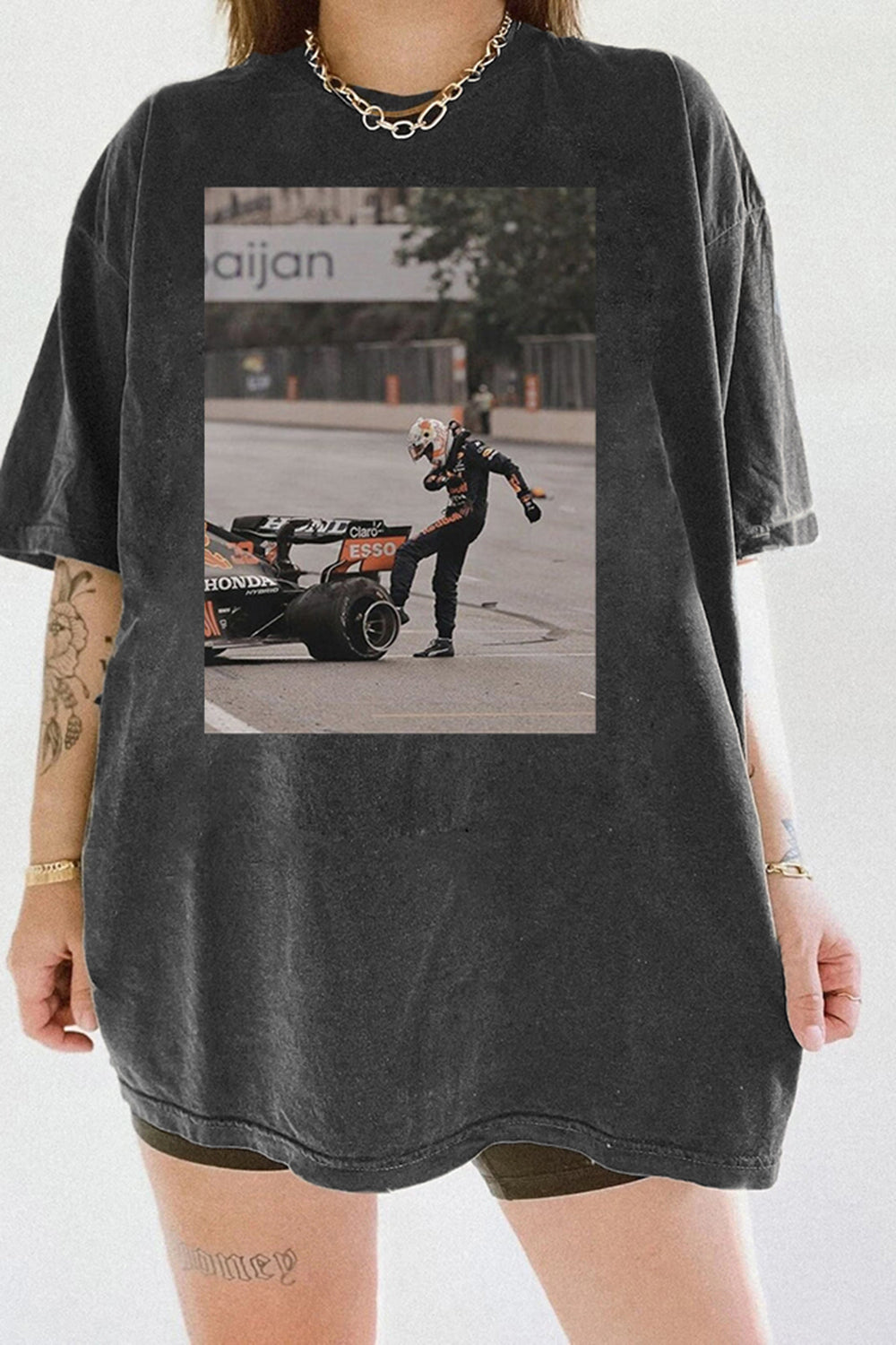 New F1 Max Verstappen Redbull Tee For Women