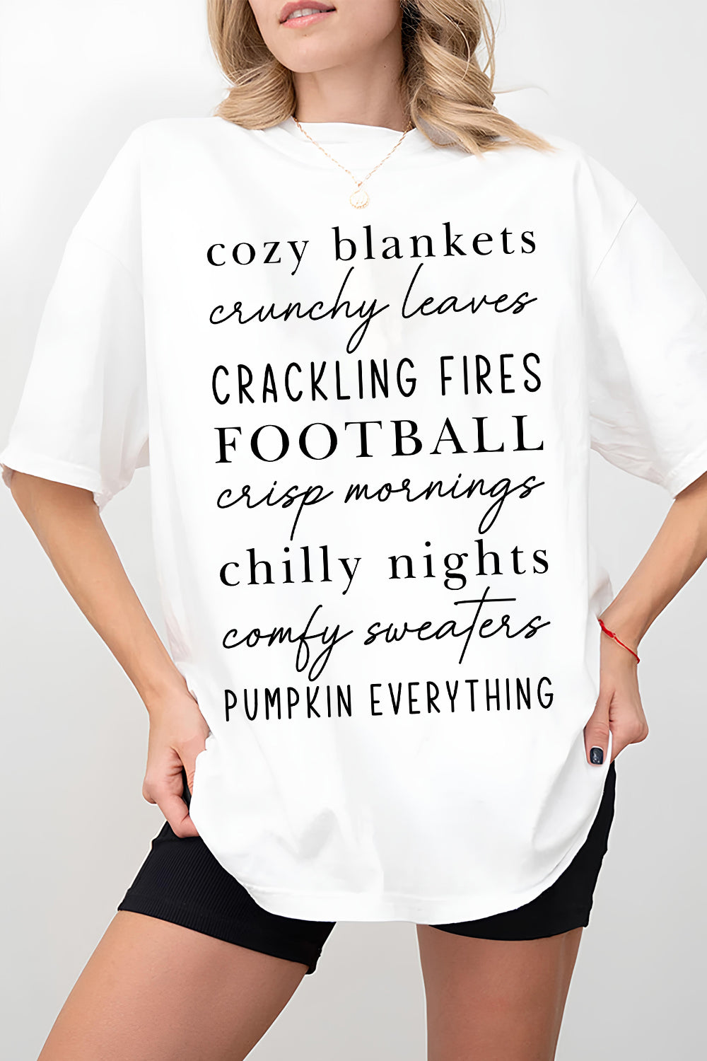 Fall List Tee For Women