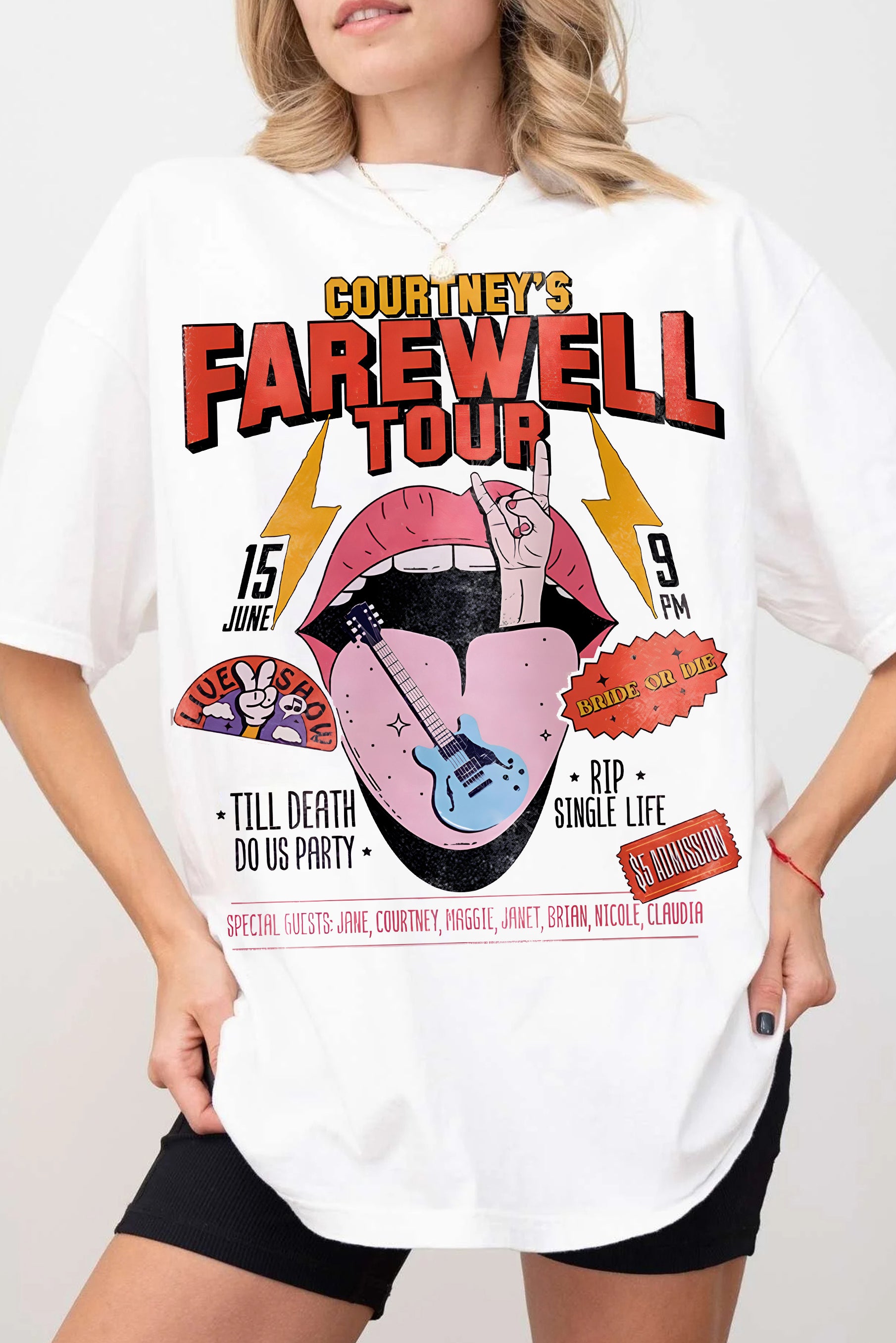 New Farewell Tour Bachelorette TEE FOR WOMEN