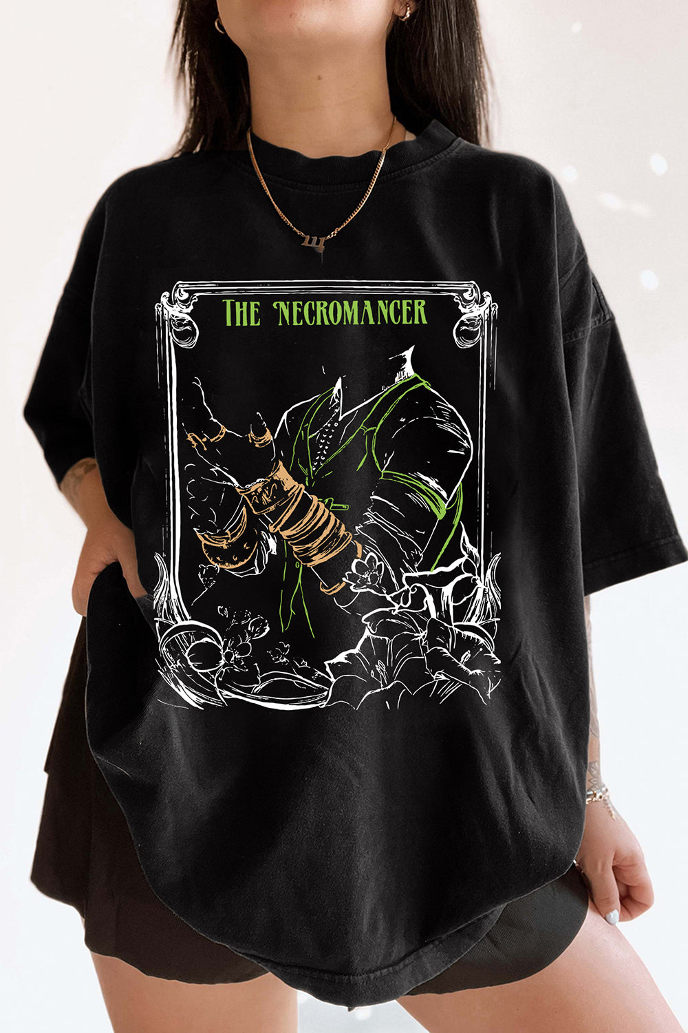 New Emmrich Volkarin the Necromancer Dragon Age Veilguard Tee For Women