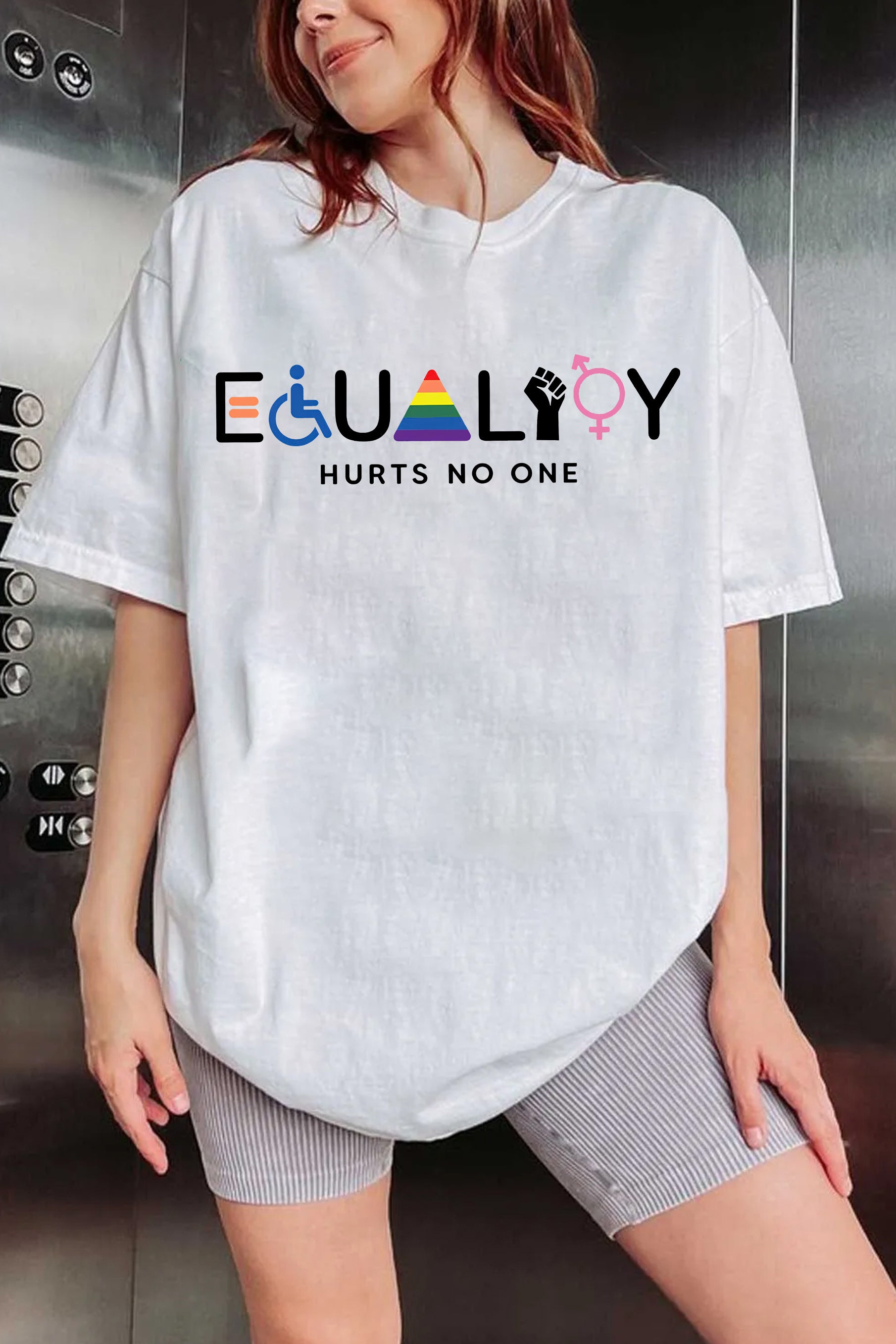 New Equality Hurts No One Tee For Women