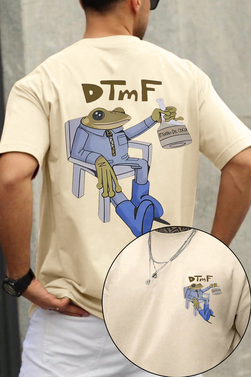 New DTMF Frog Bad Bunny Tee For Men