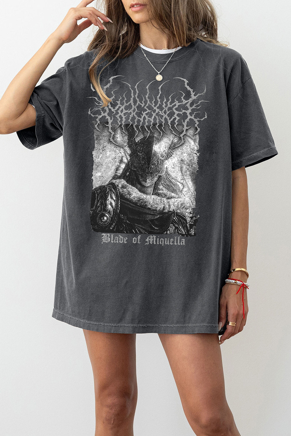 New Elden Ring Malenia Metal Tee For Women