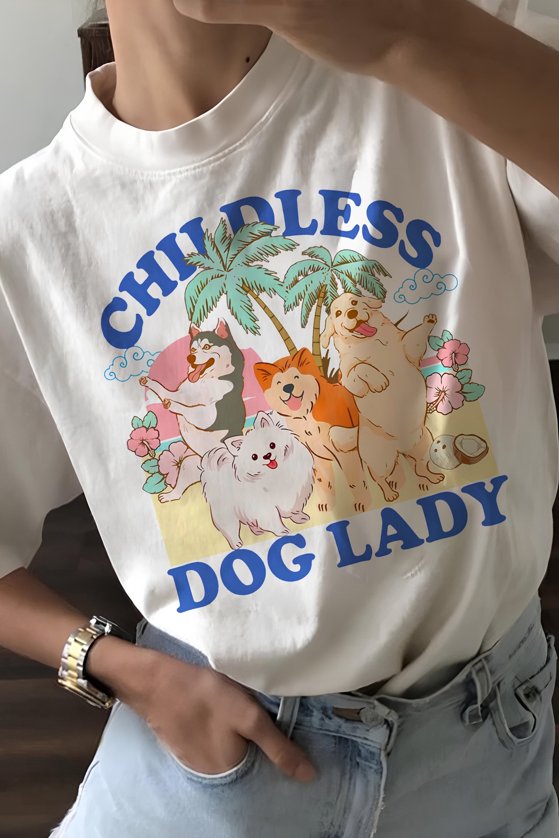 New Dog Ladies Tee For Women