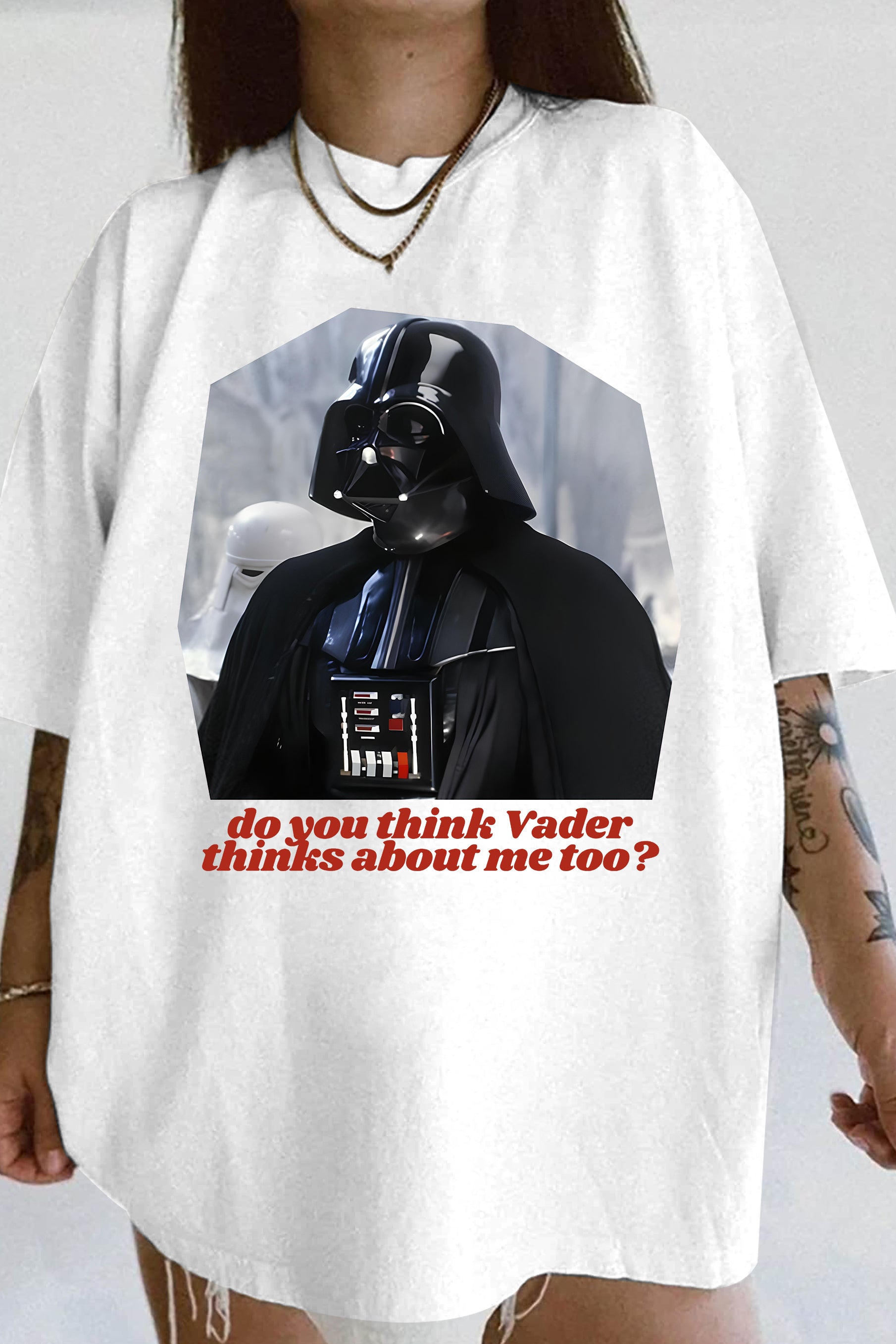 New Do you think Vader thinks about me too Tee For Women
