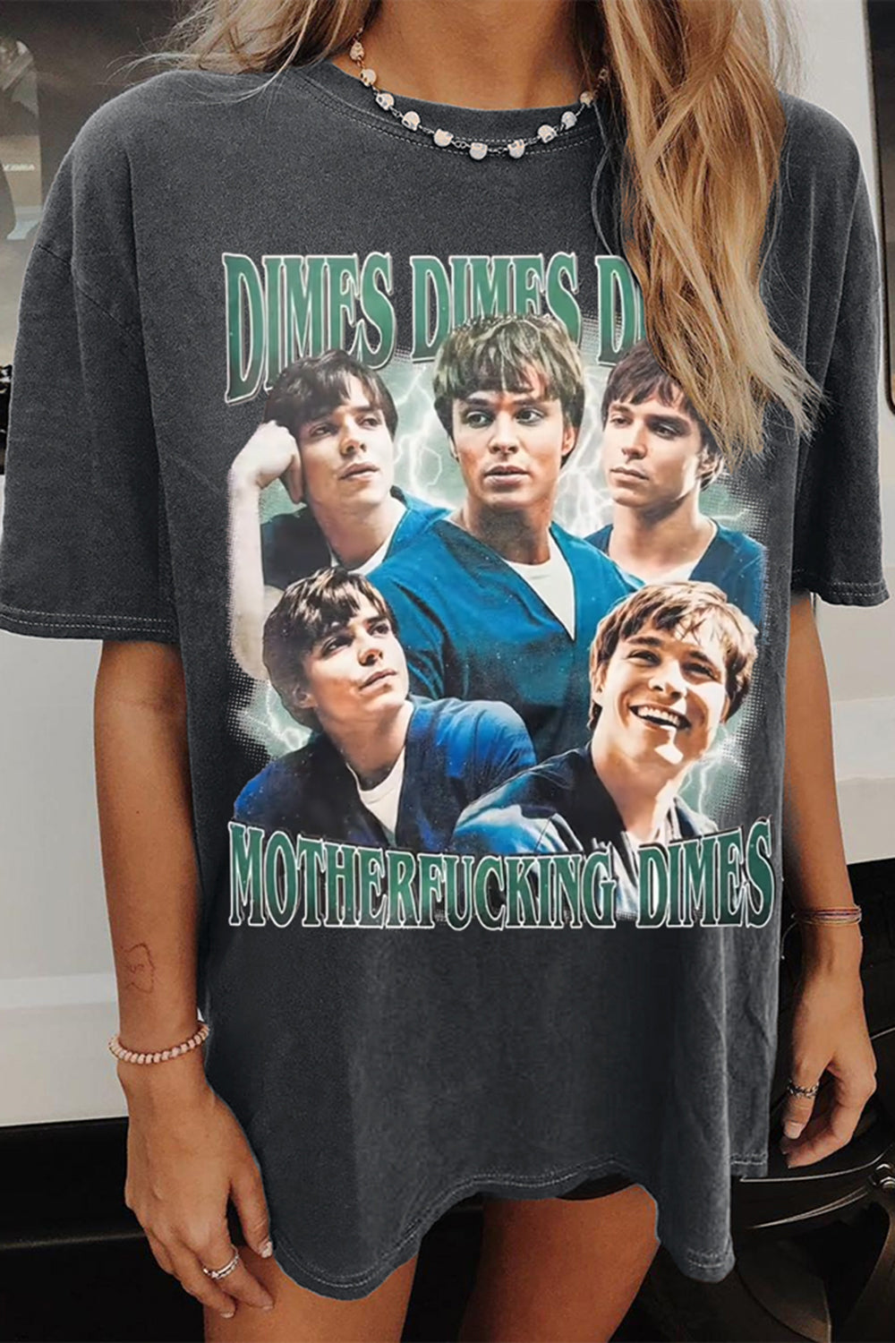 New Dimes Dimes Dimes Nicholas Chavez Monsters Tee For Women