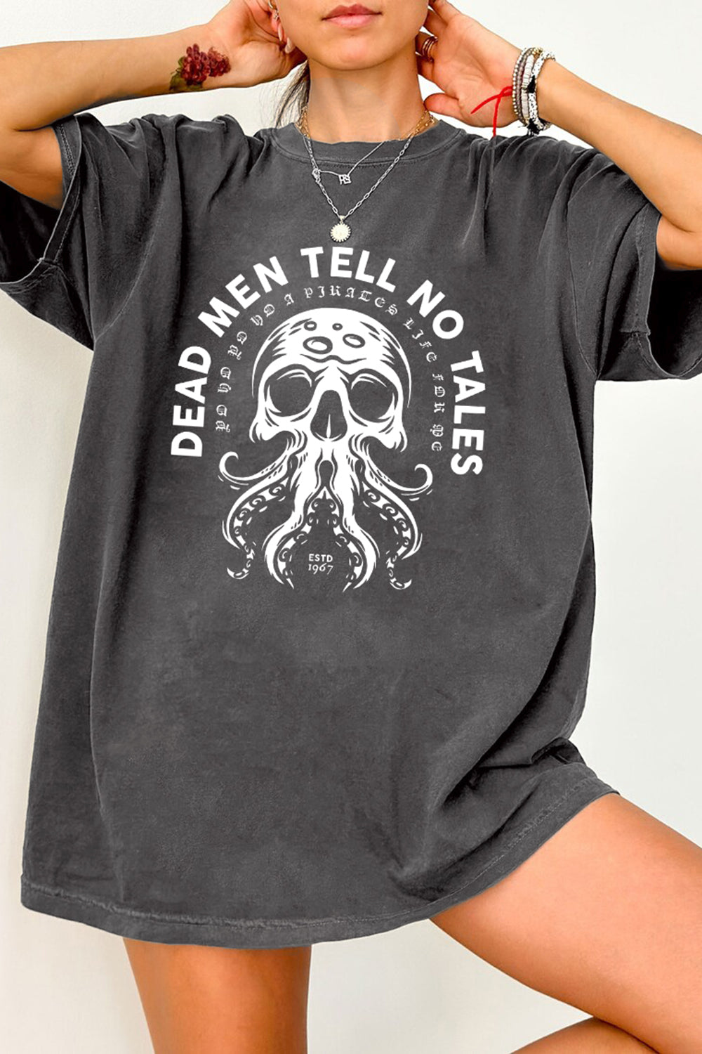 New Dead Men Tell No Tales Tee For Women