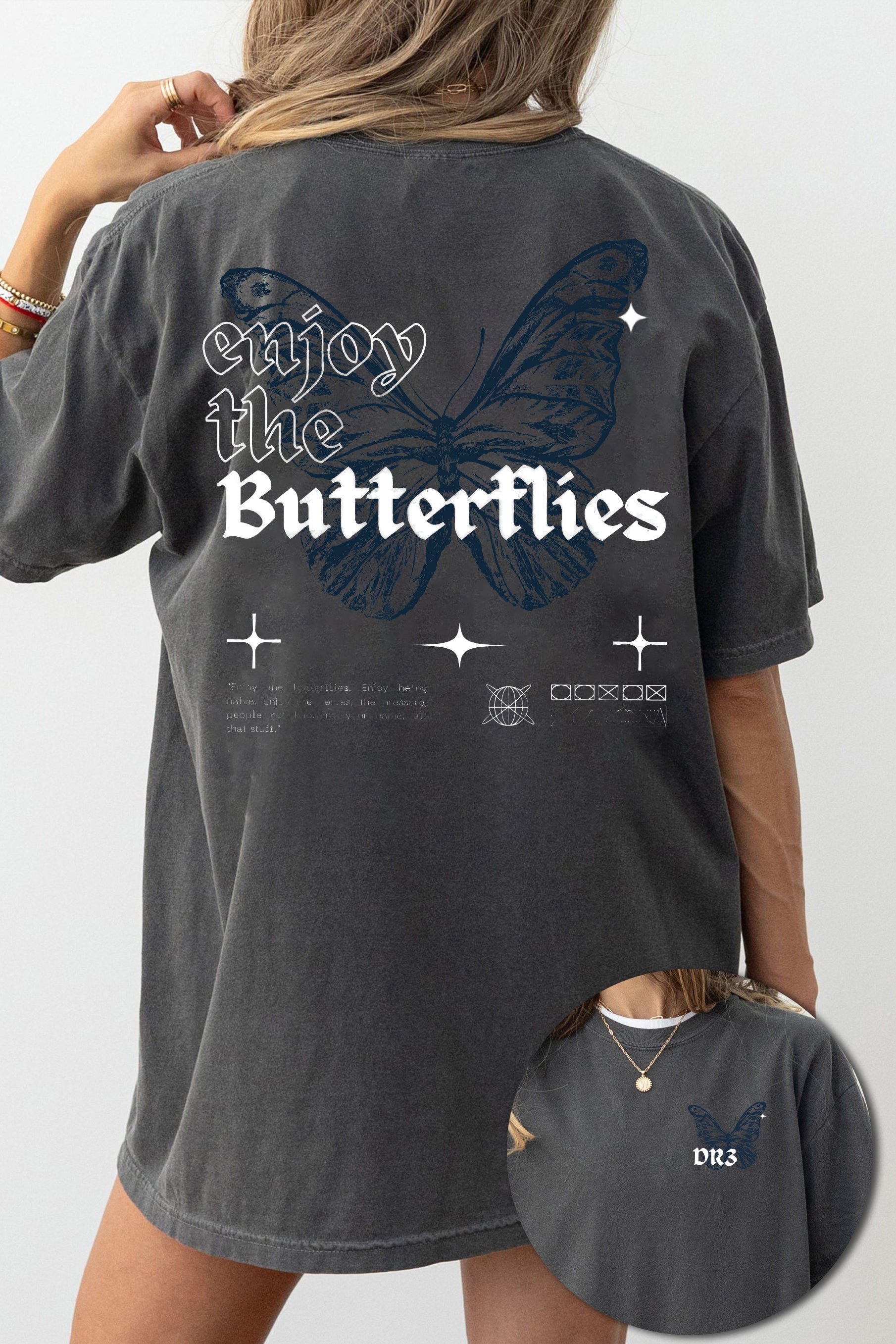 New Daniel Ricciardo Enjoy the Butterflies F1 Tee For Women